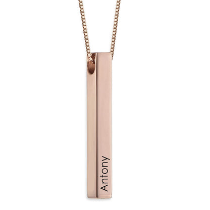Custom bar necklace