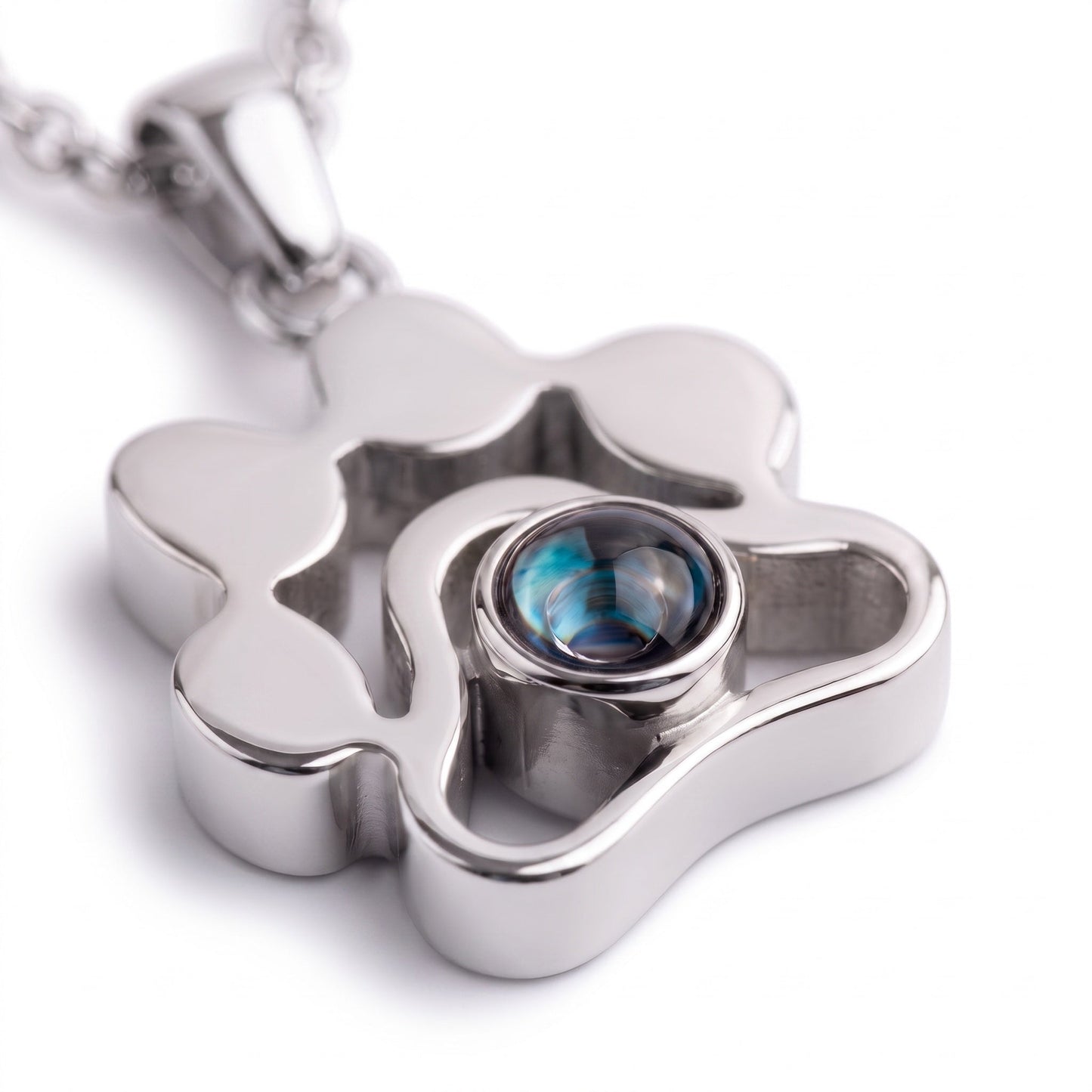 Personalised photo necklace - Paw