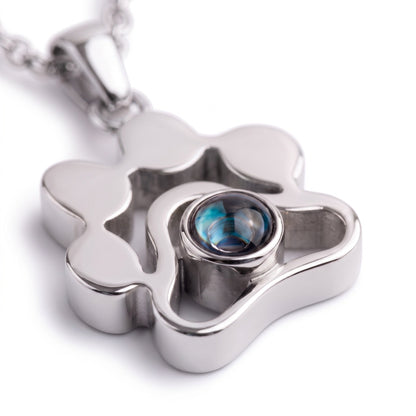 Personalised photo necklace - Paw