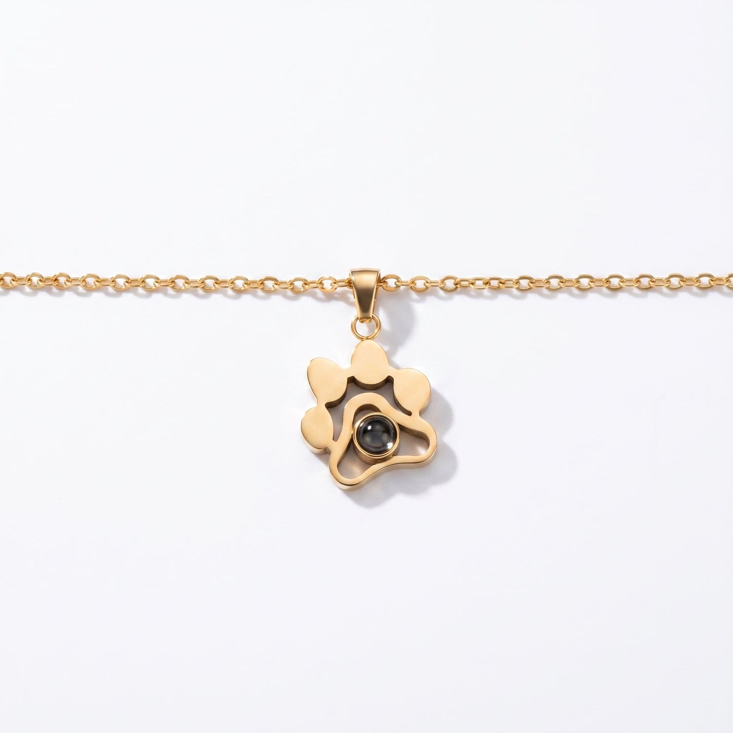 Personalised photo necklace - Paw