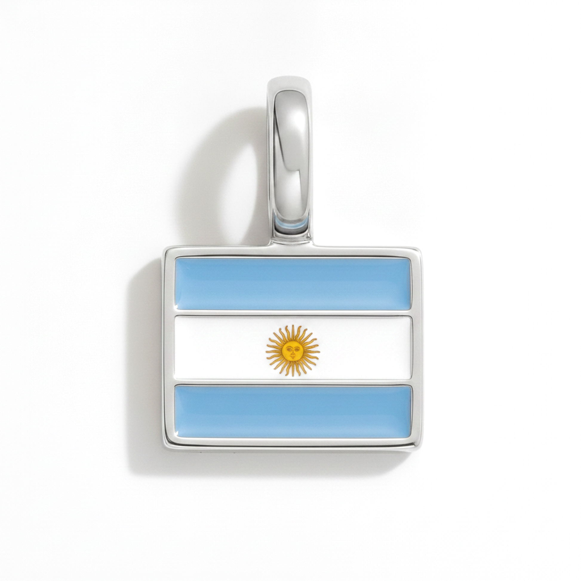 Charm argentina – square silver