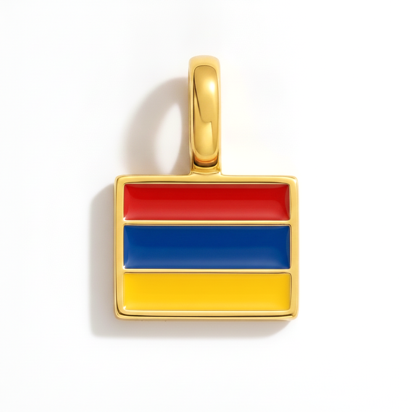 Charm armenia – square gold