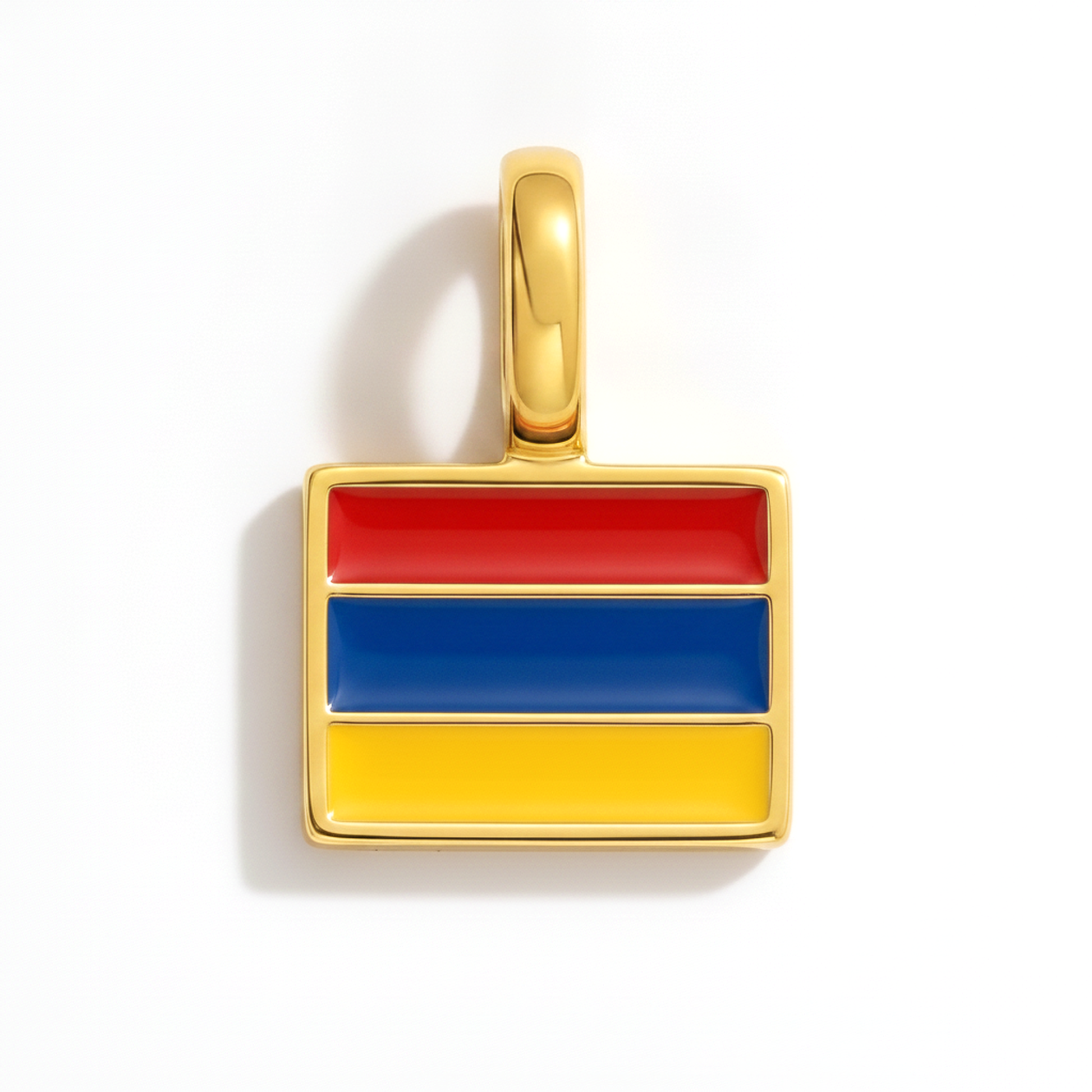 Charm armenia – square gold