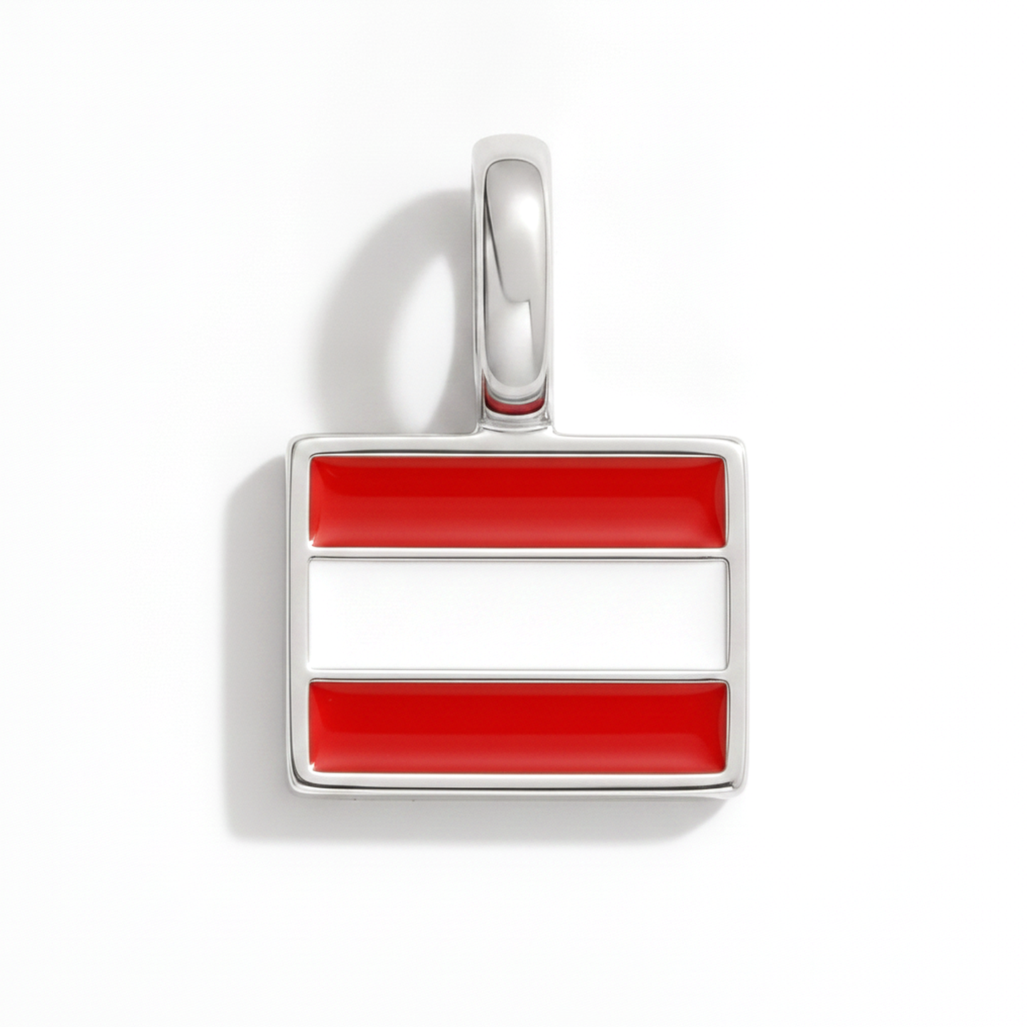 Charm austria – square silver