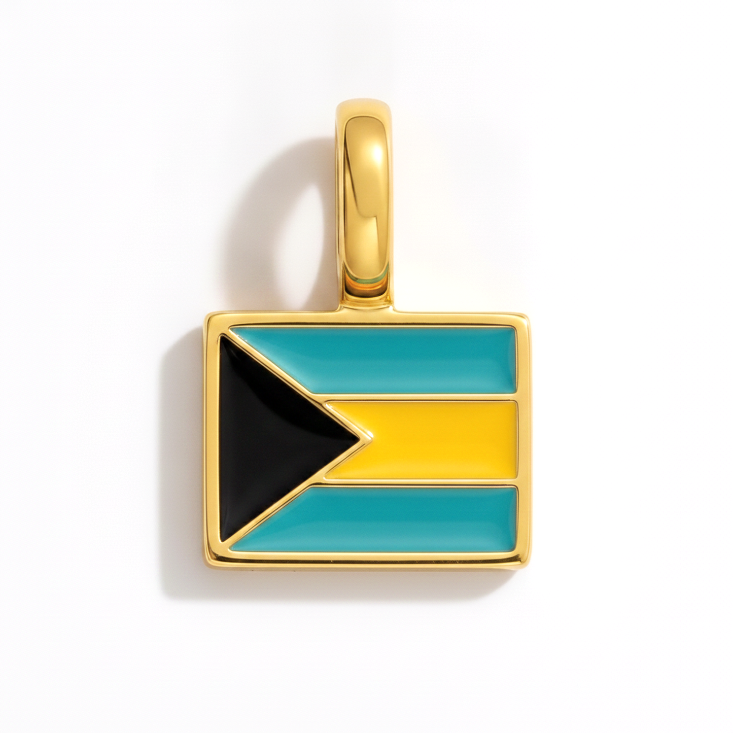 Charm bahamas – square gold