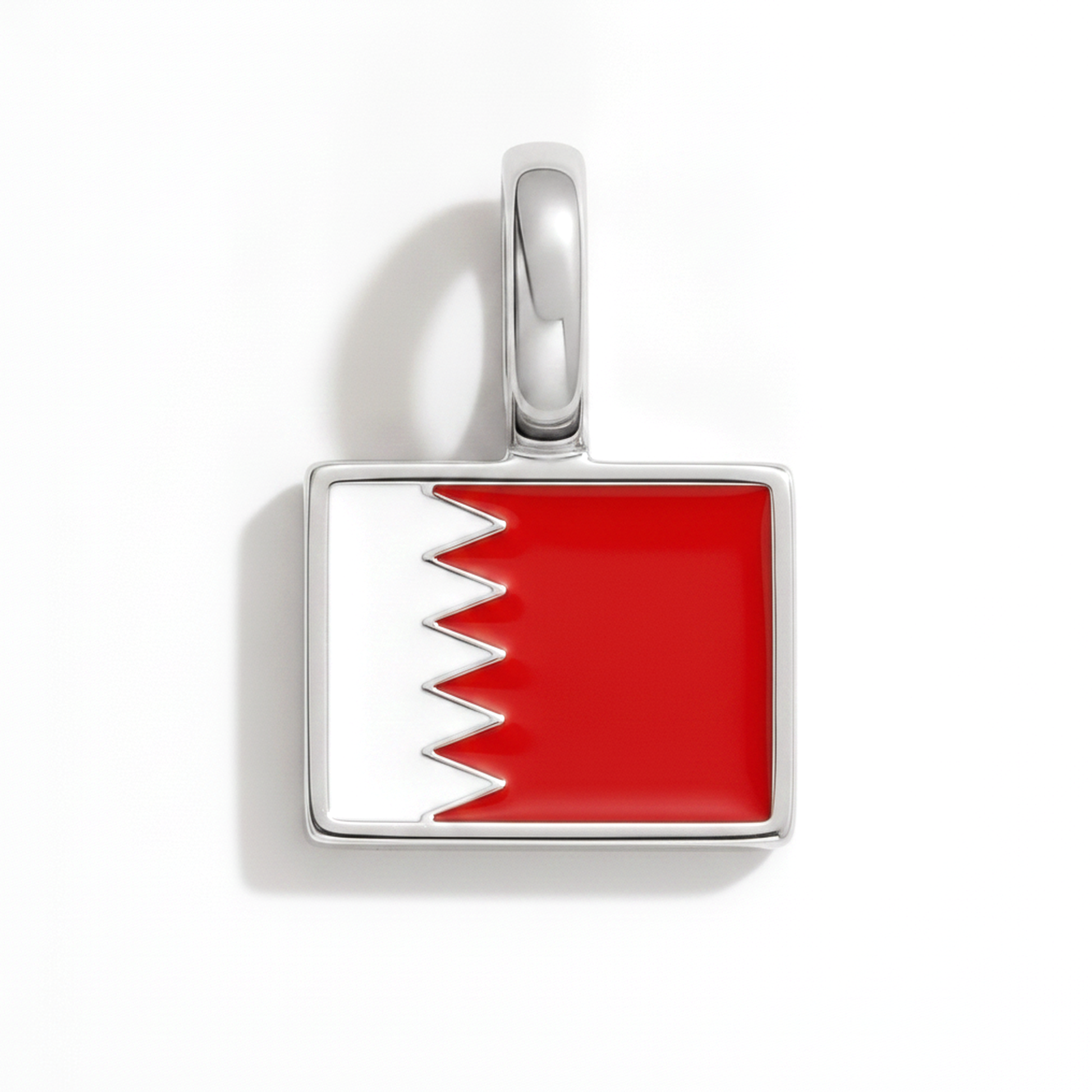 Charm bahrain – square silver