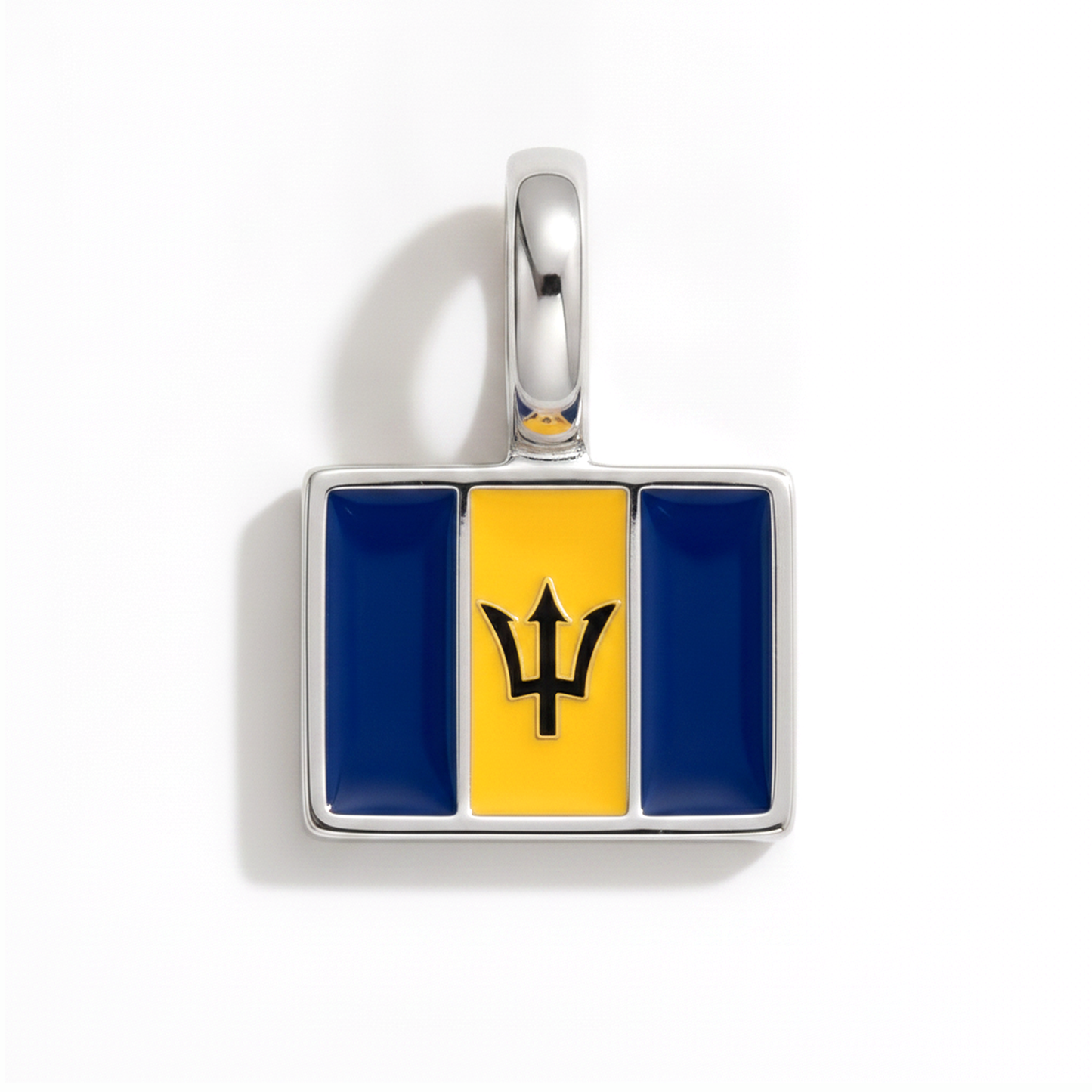 Charm barbados – square silver