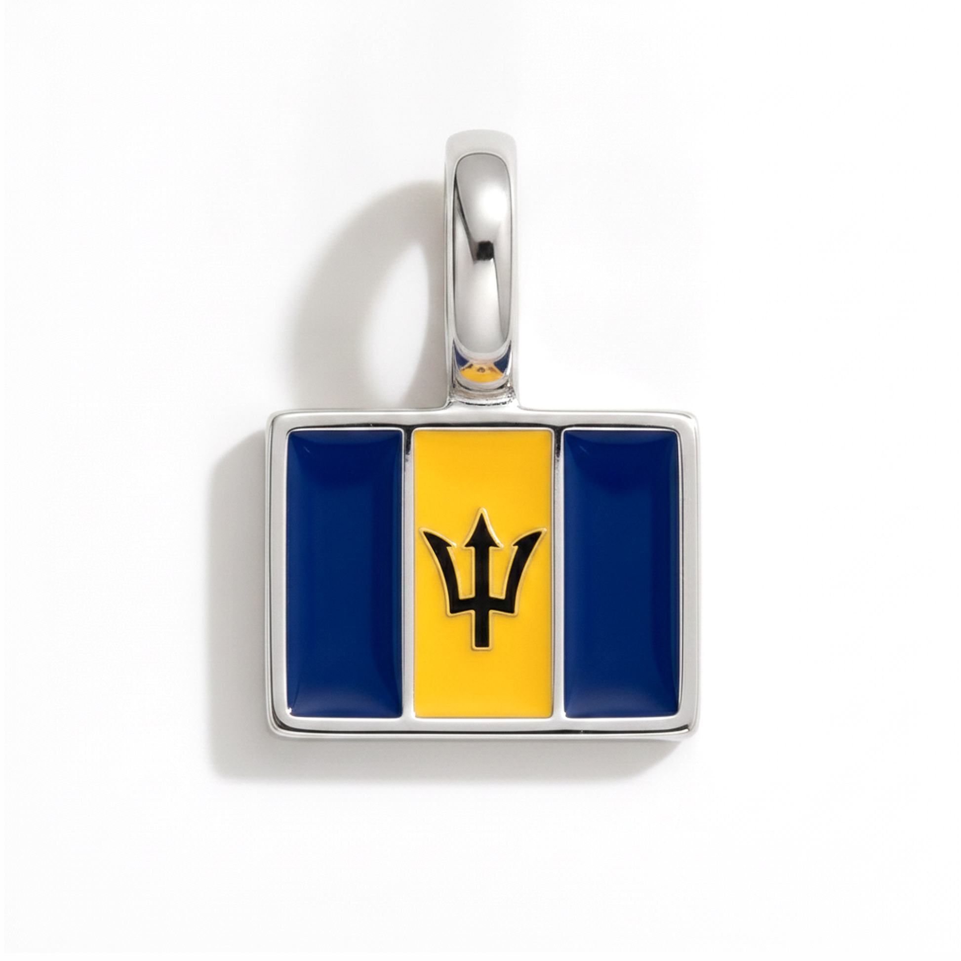 Charm barbados – square silver