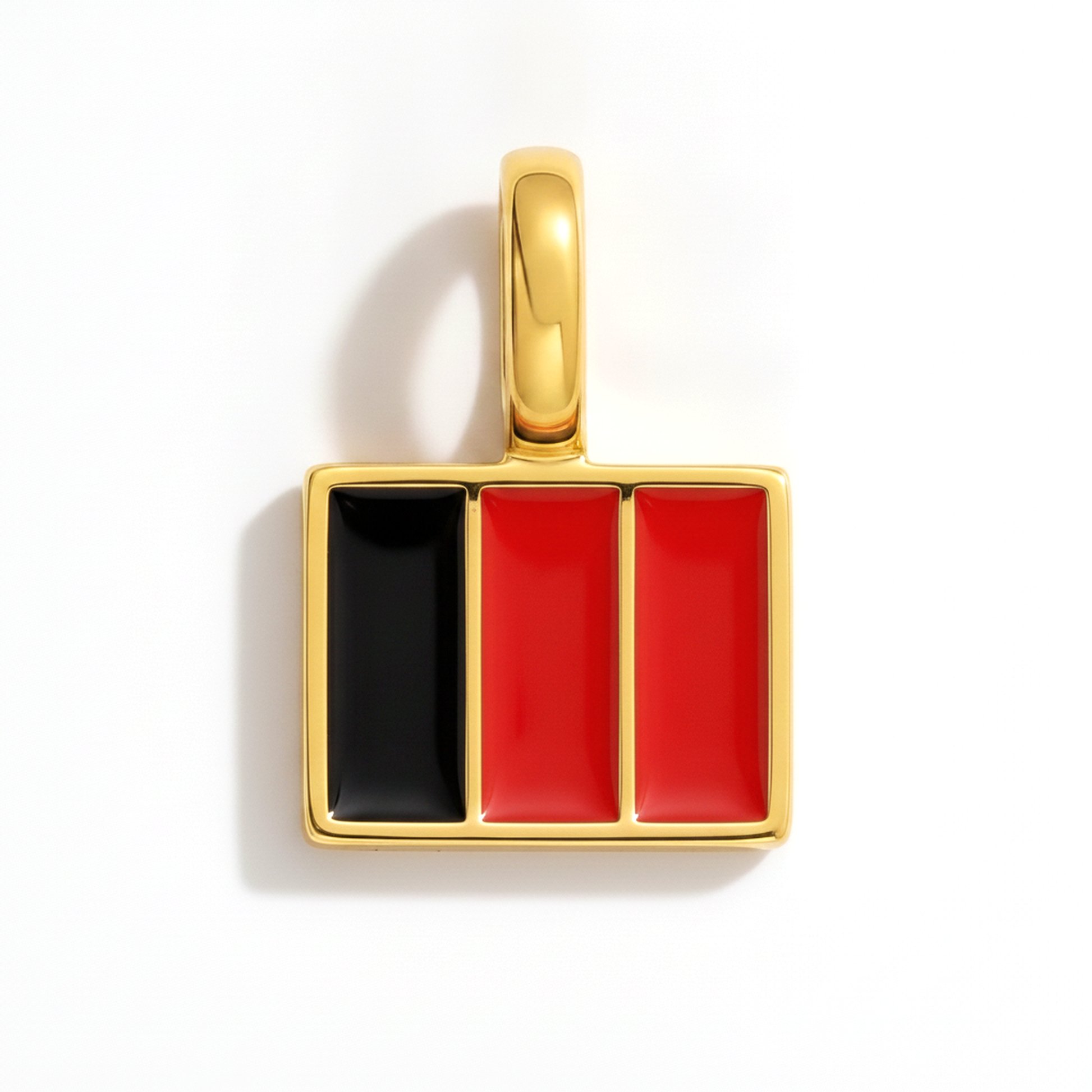 Charm belgium – square gold
