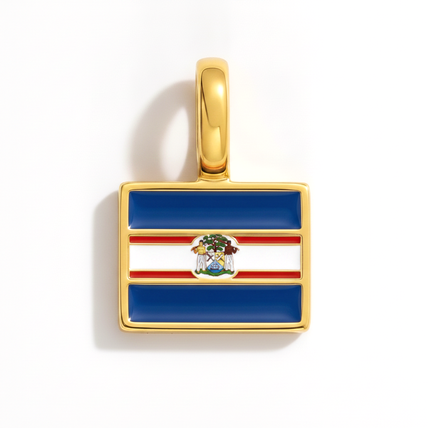 Charm belize – square gold