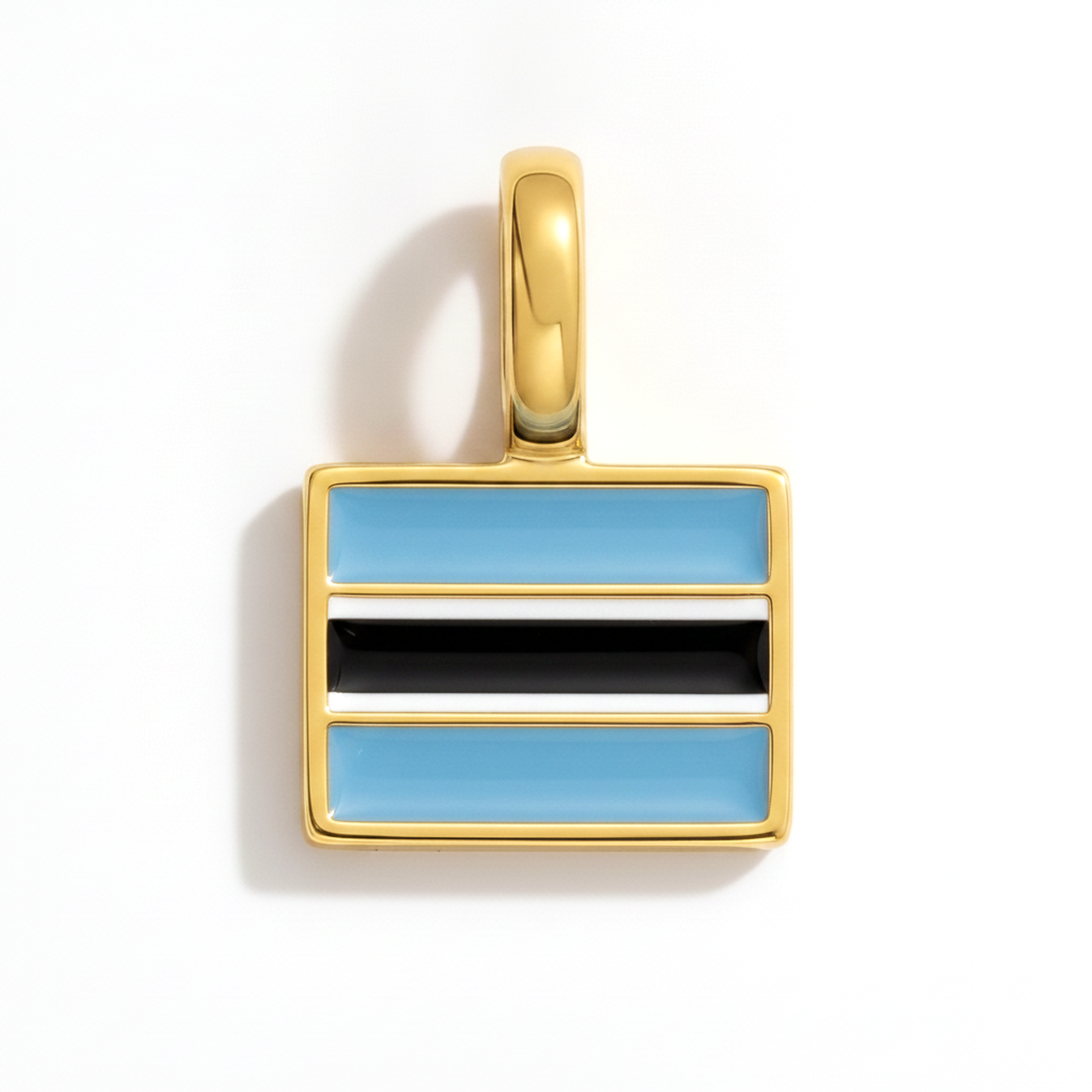 Charm botswana – square gold