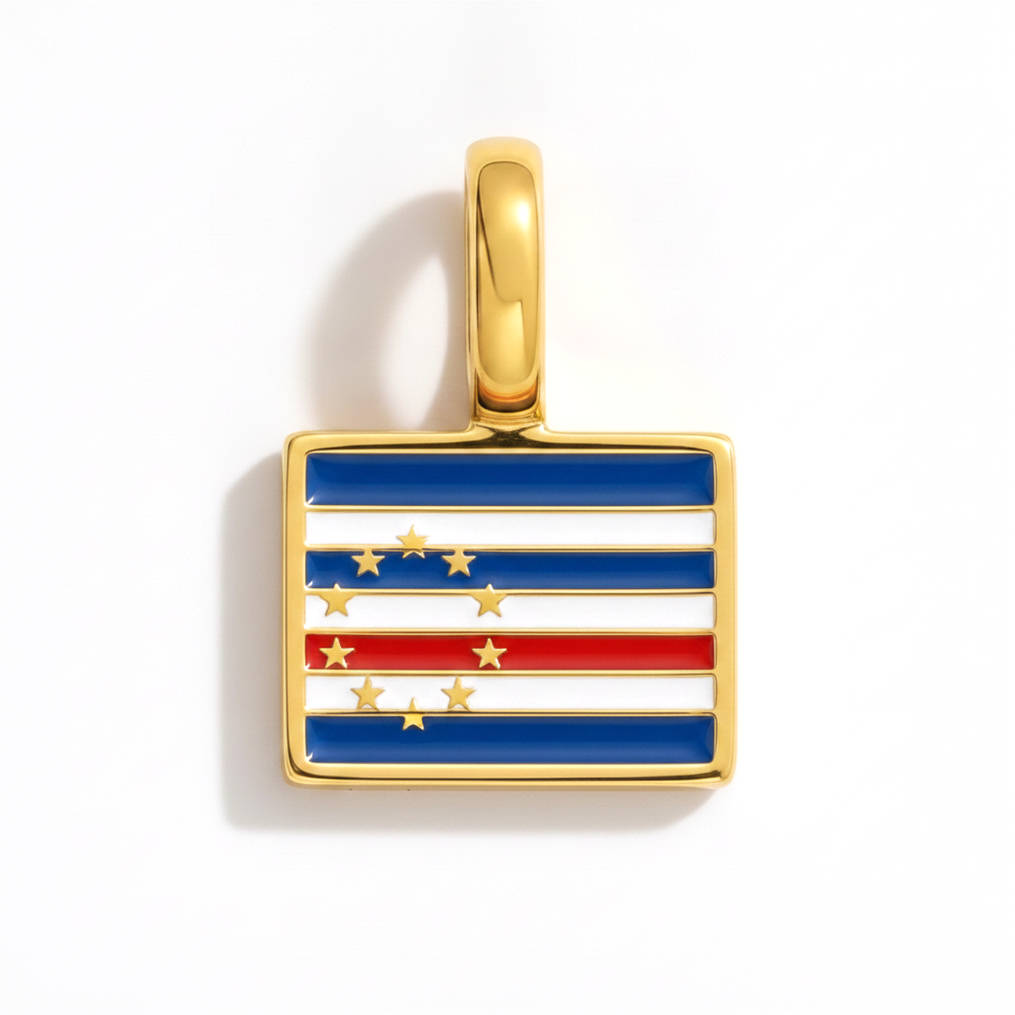 Charm caboverde – square gold