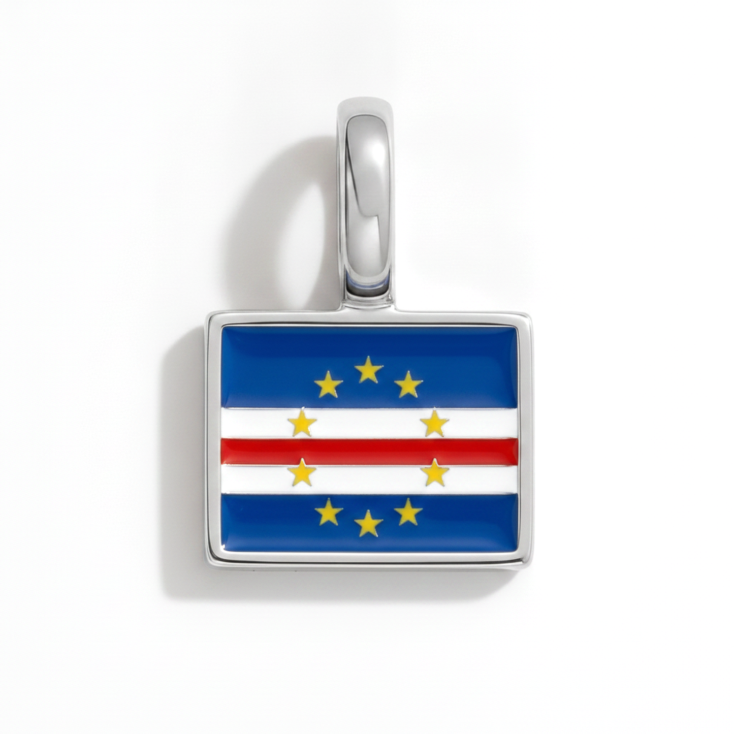Charm caboverde – square silver