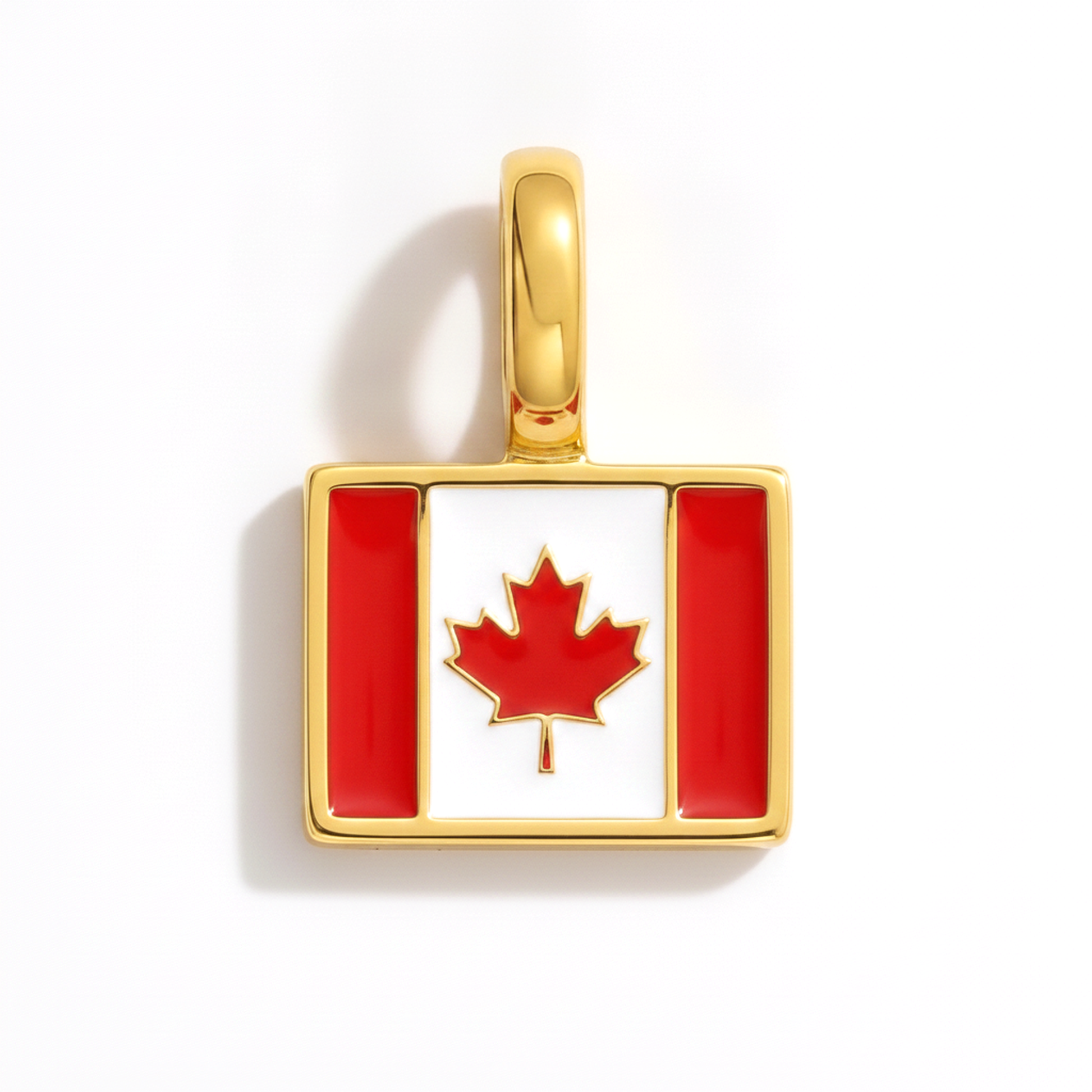 Charm canada – square gold