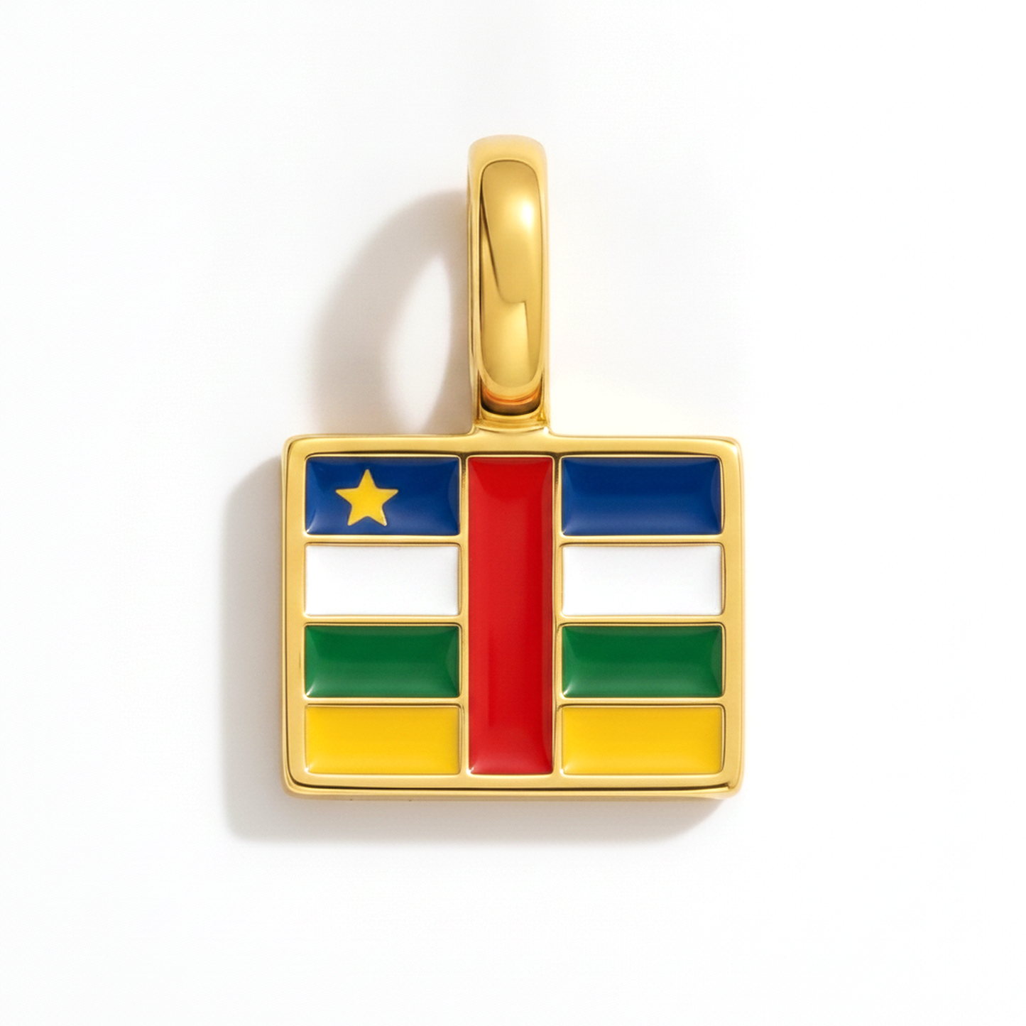 Charm centralafricanrepublic – square gold