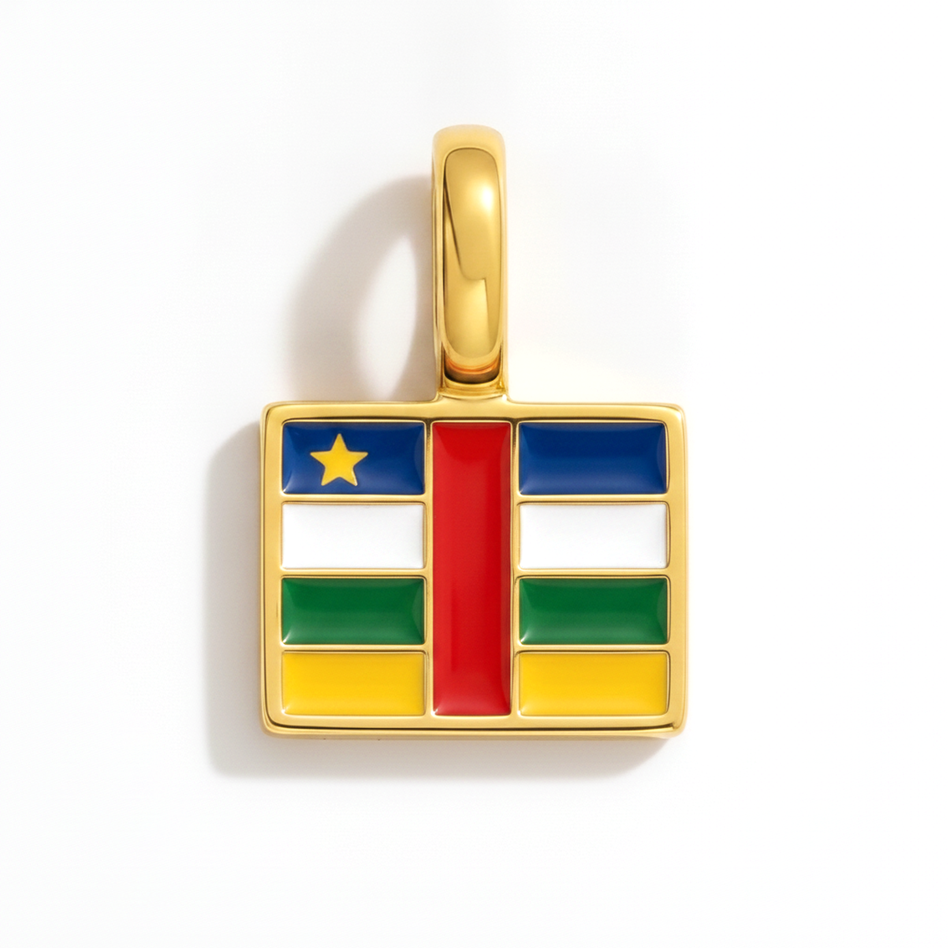 Charm centralafricanrepublic – square gold