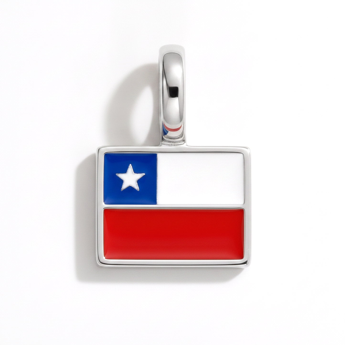 Charm chile – square silver