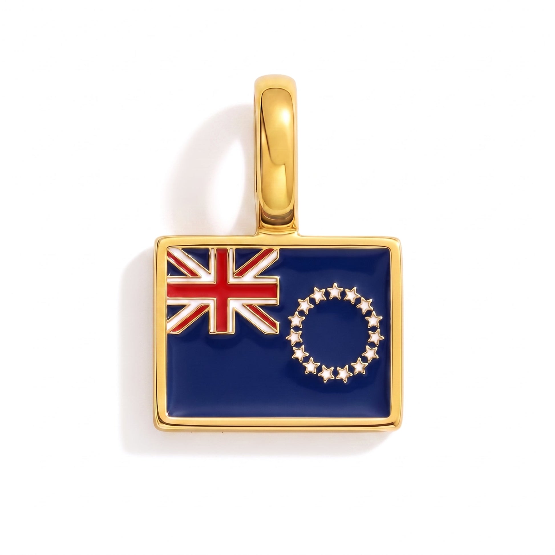 Charm cookislands – square gold