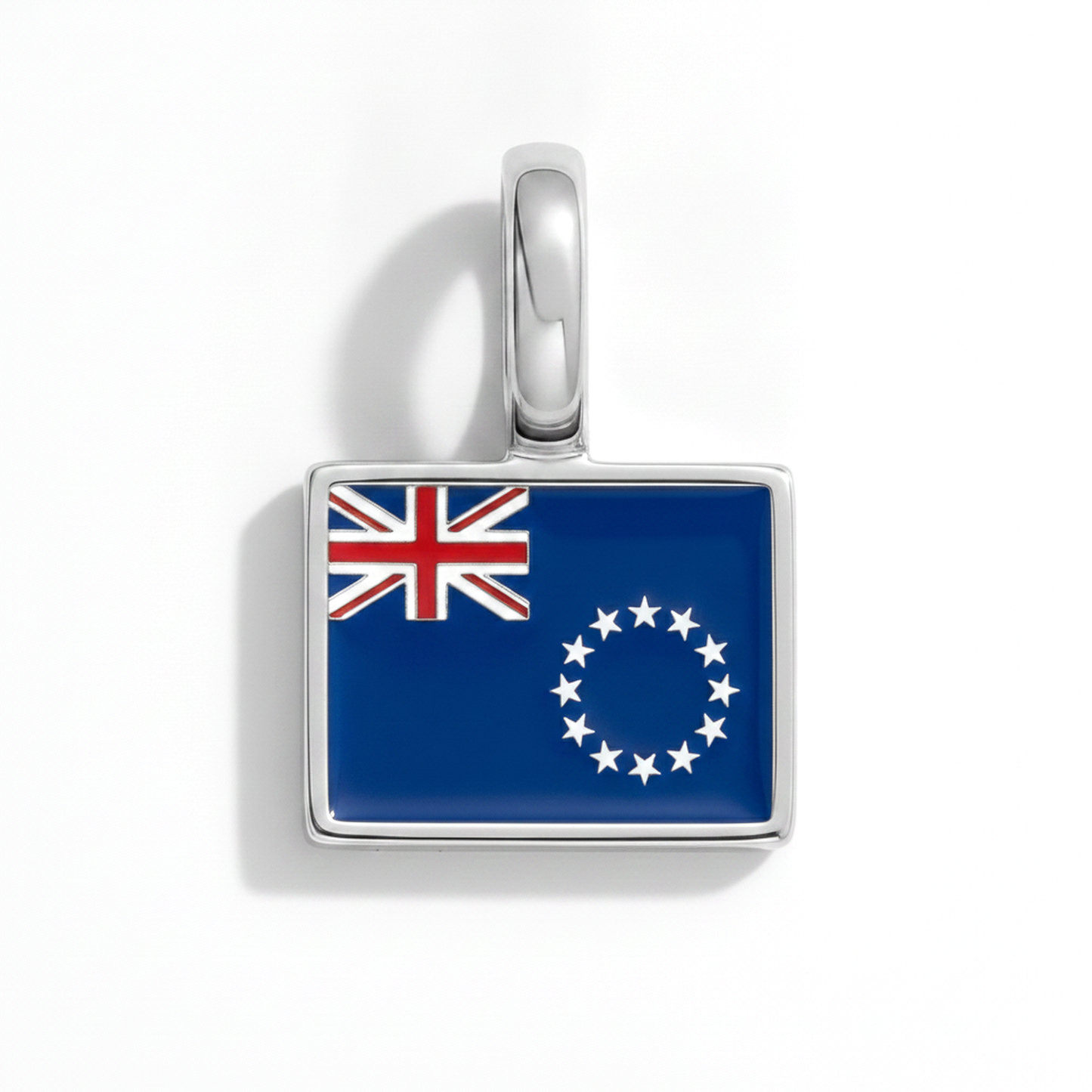 Charm cookislands – square silver