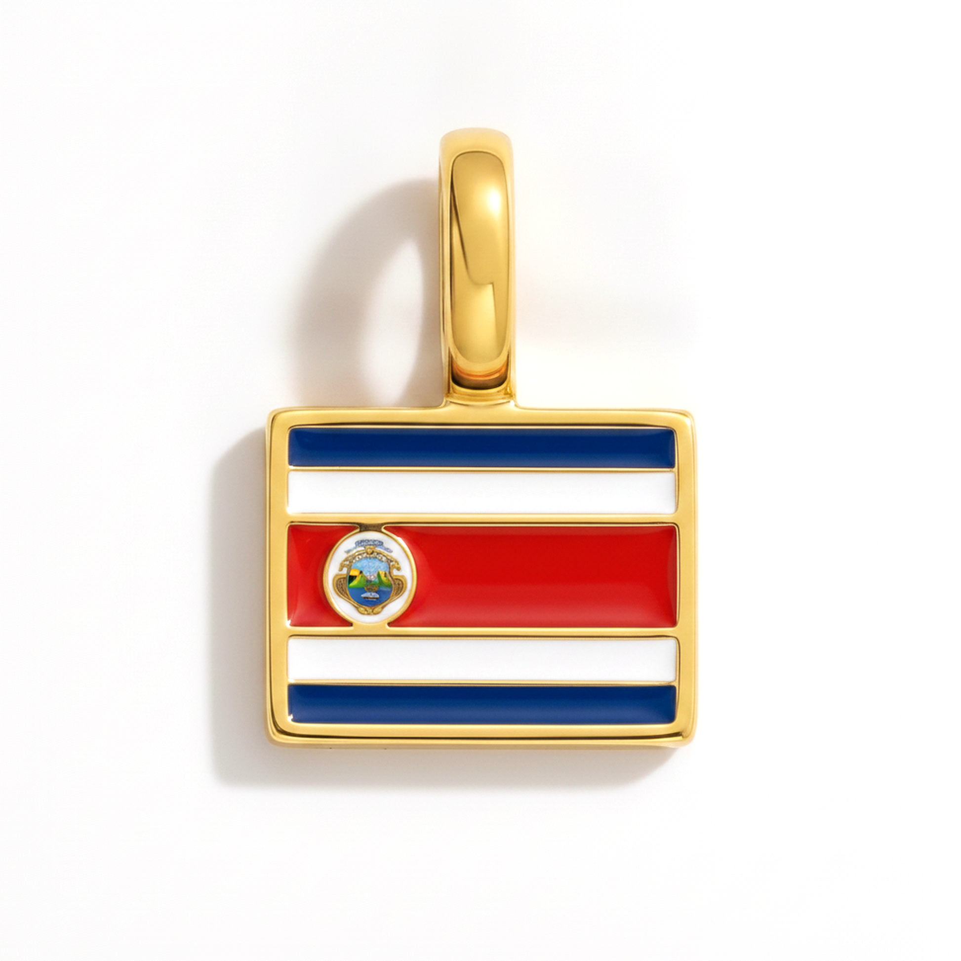 Charm costarica – square gold