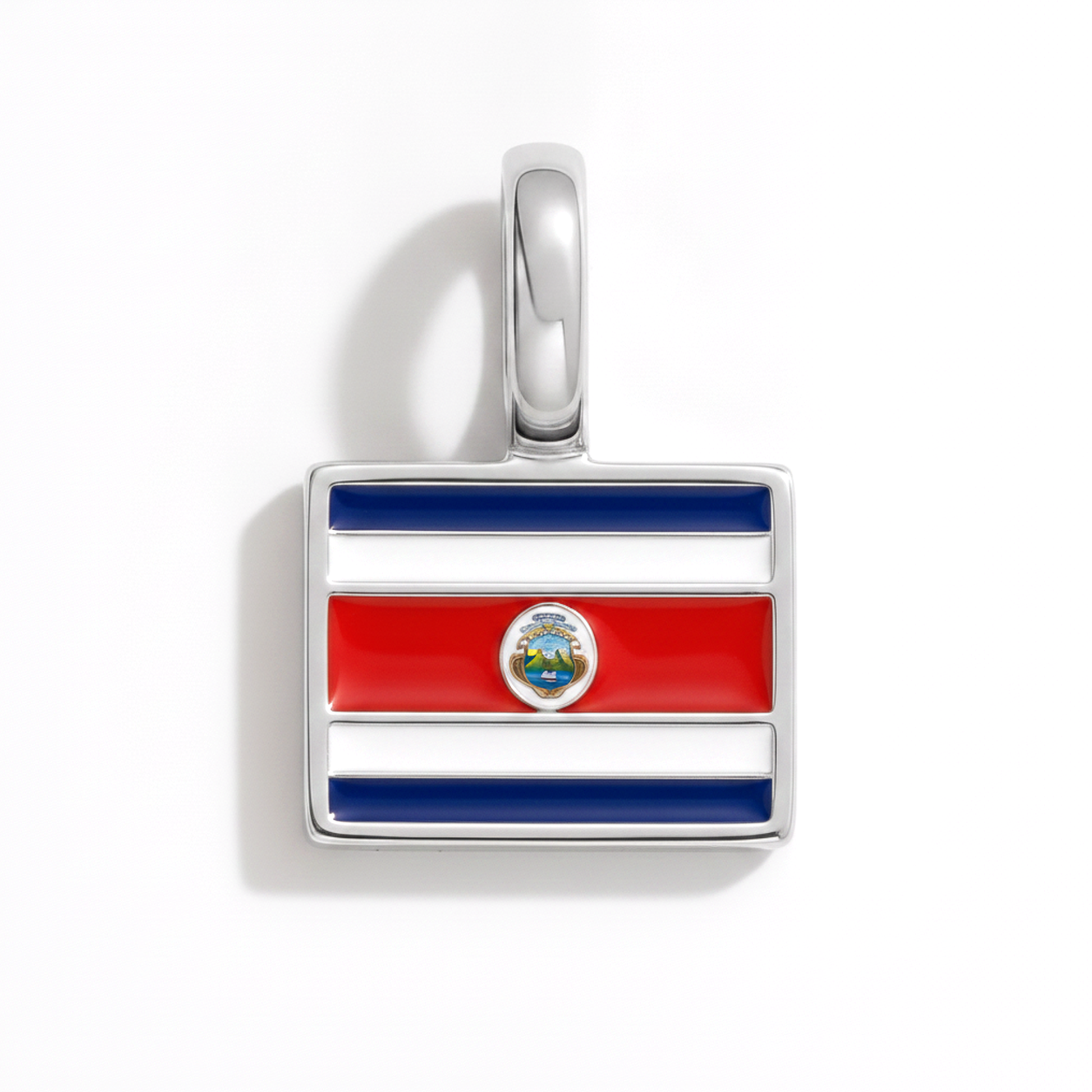 Charm costarica – square silver