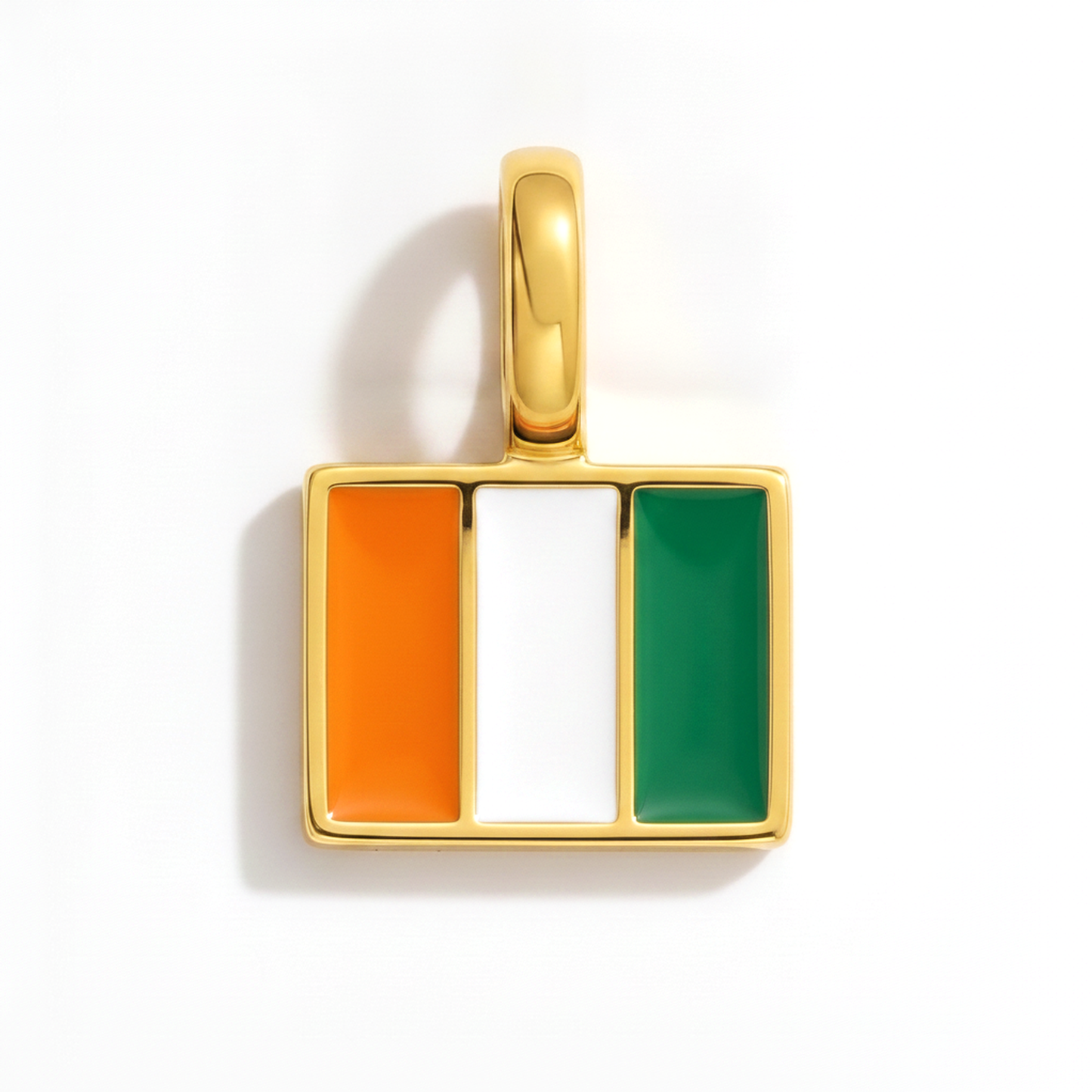 Charm cotedivoire – square gold