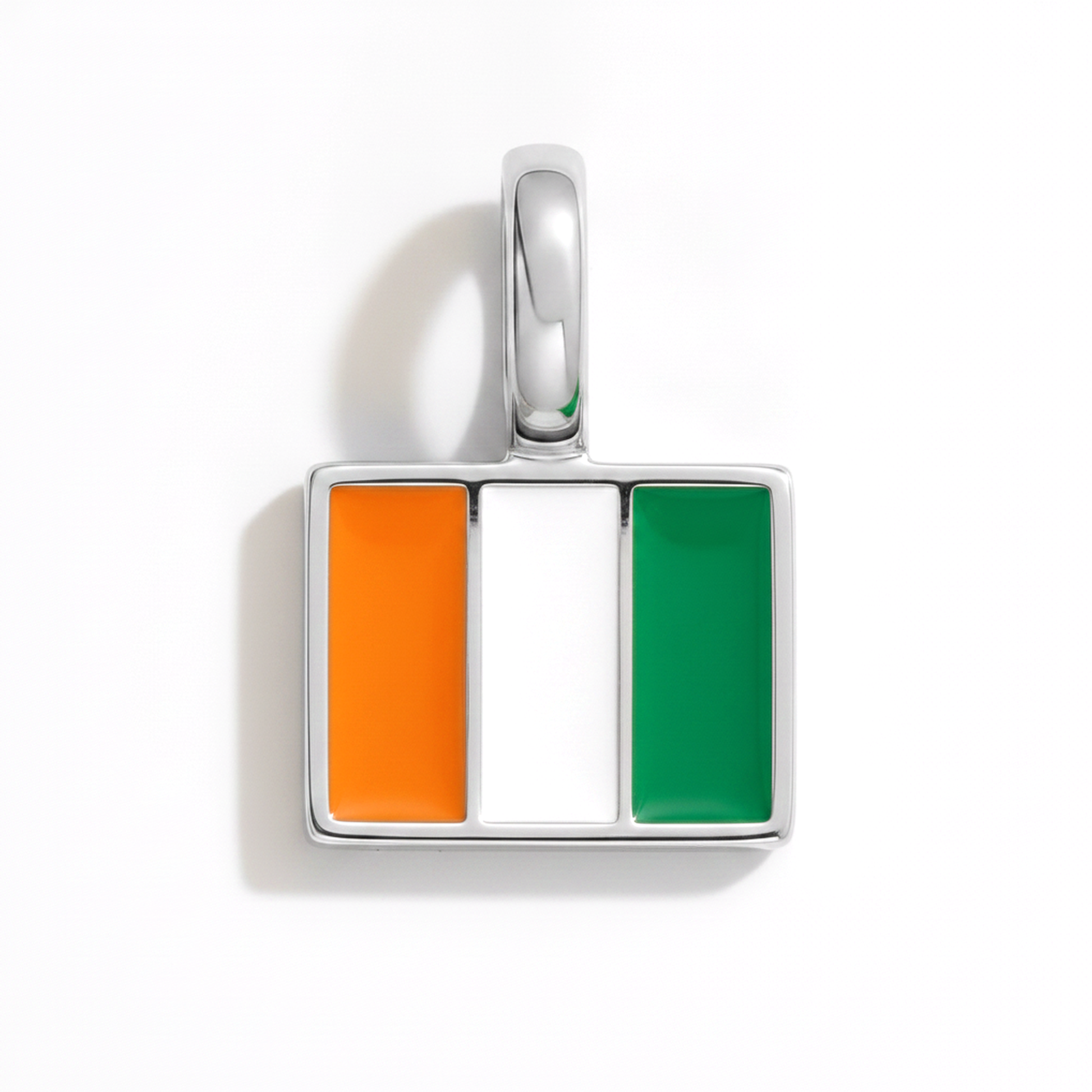 Charm cotedivoire – square silver