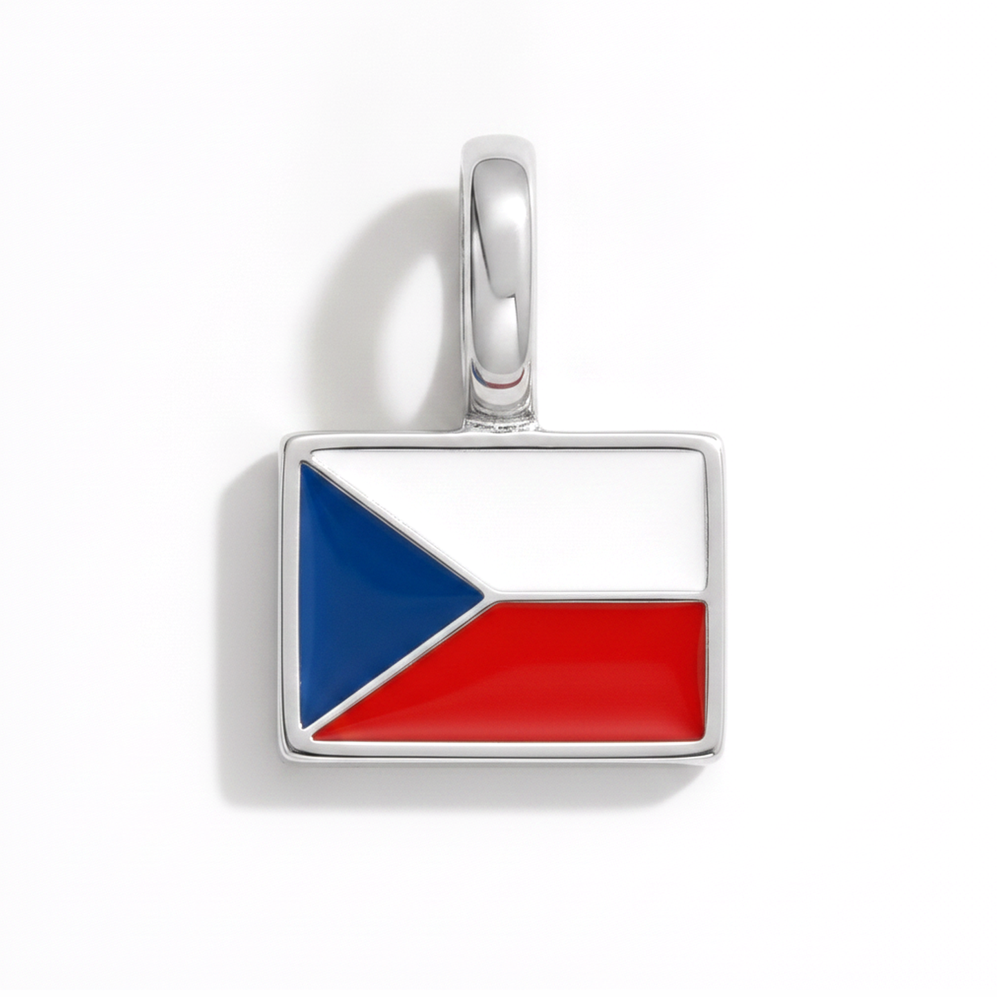 Charm czechrepublic – square silver