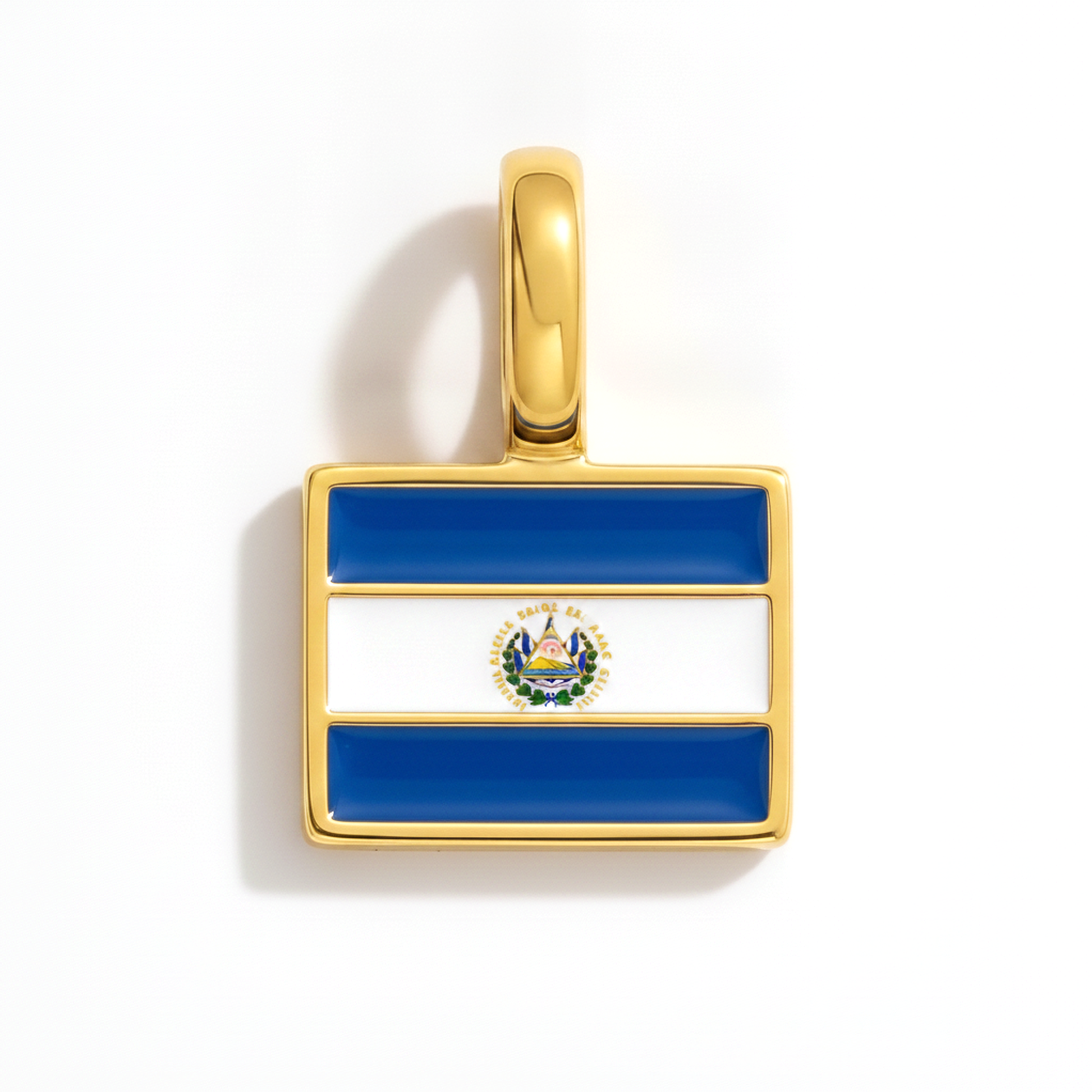Charm elsalvador – square gold