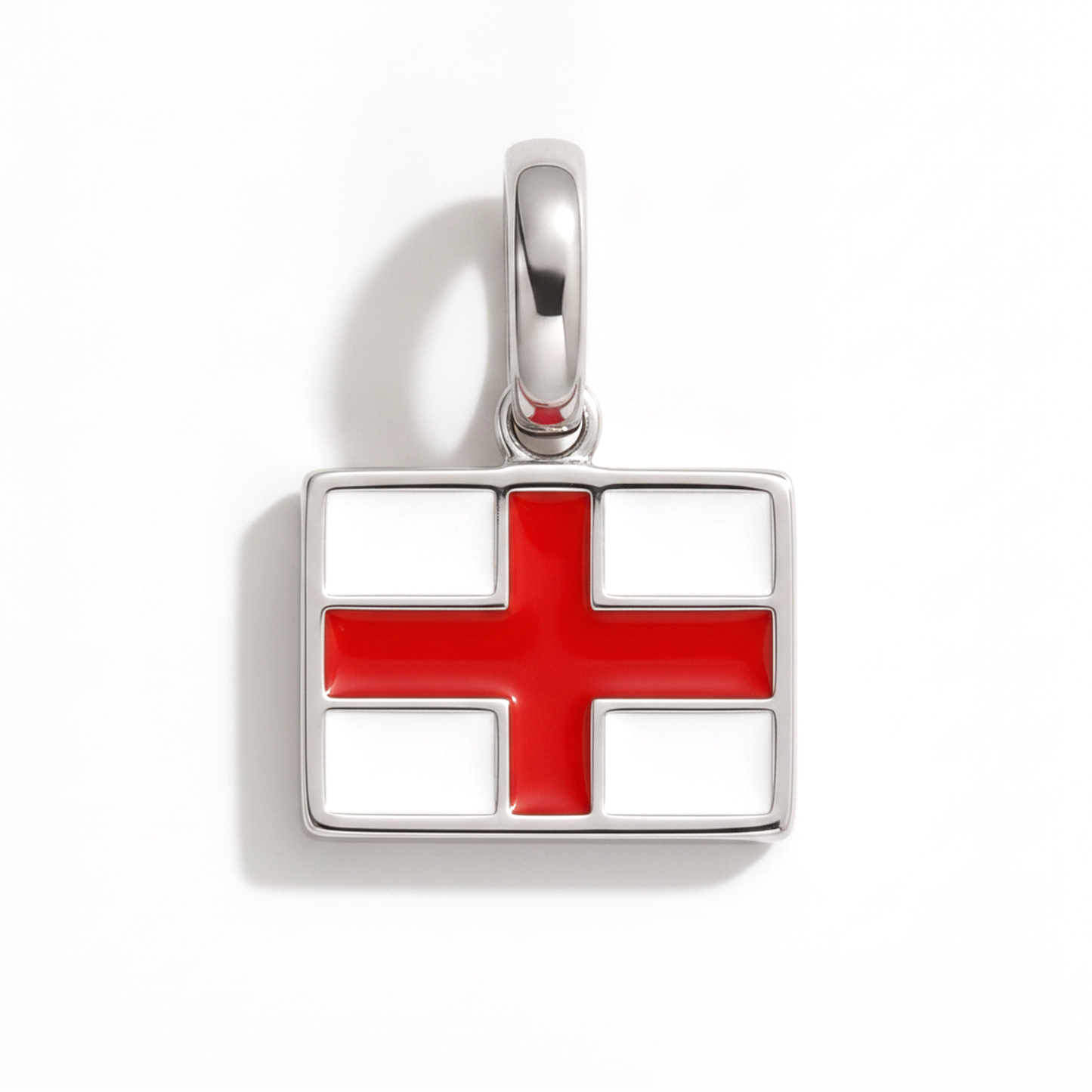 Charm england – square silver