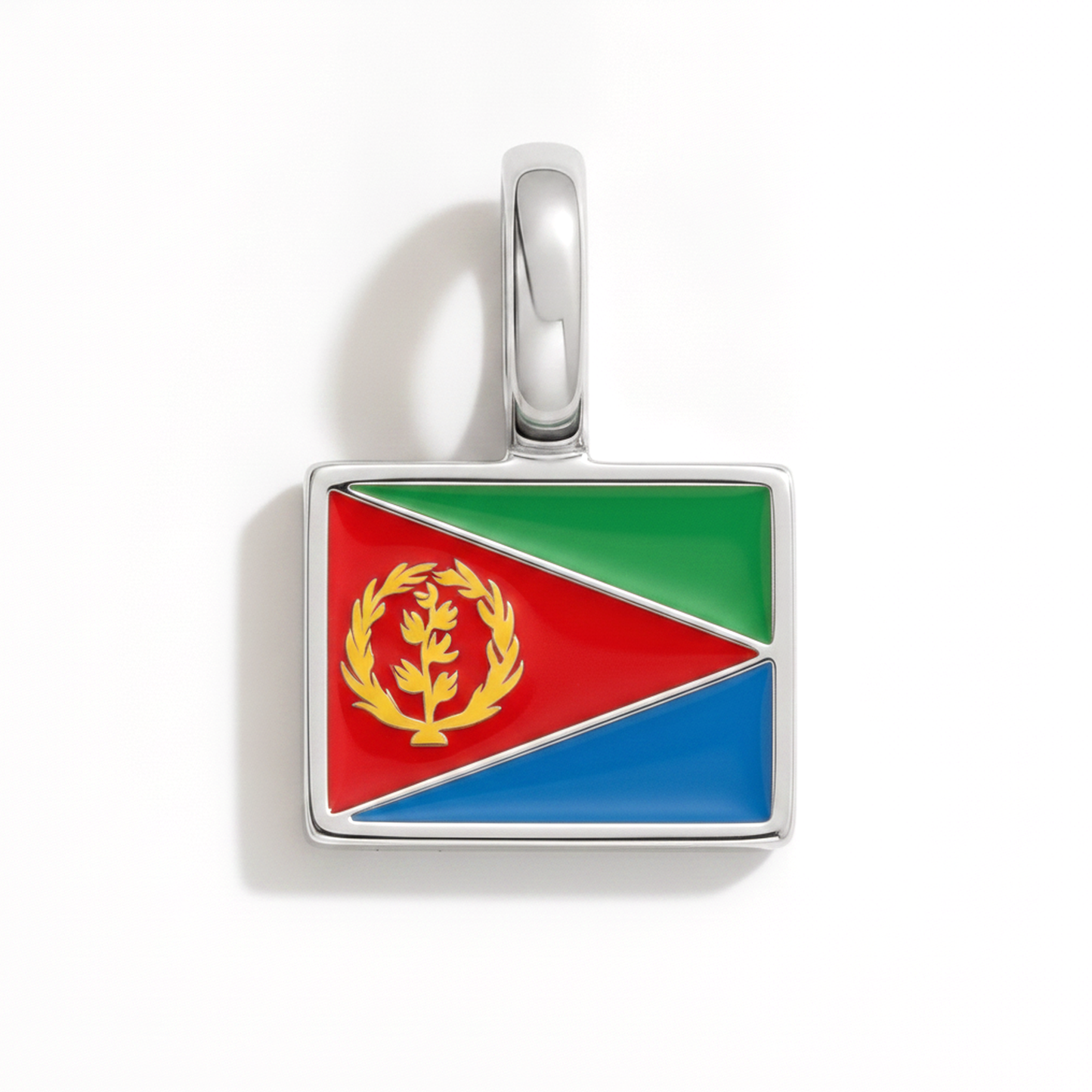 Charm eritrea – square silver