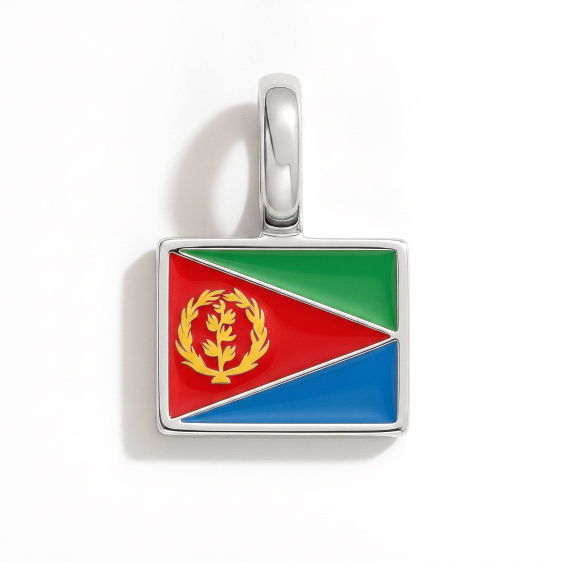 Charm eritrea – square silver