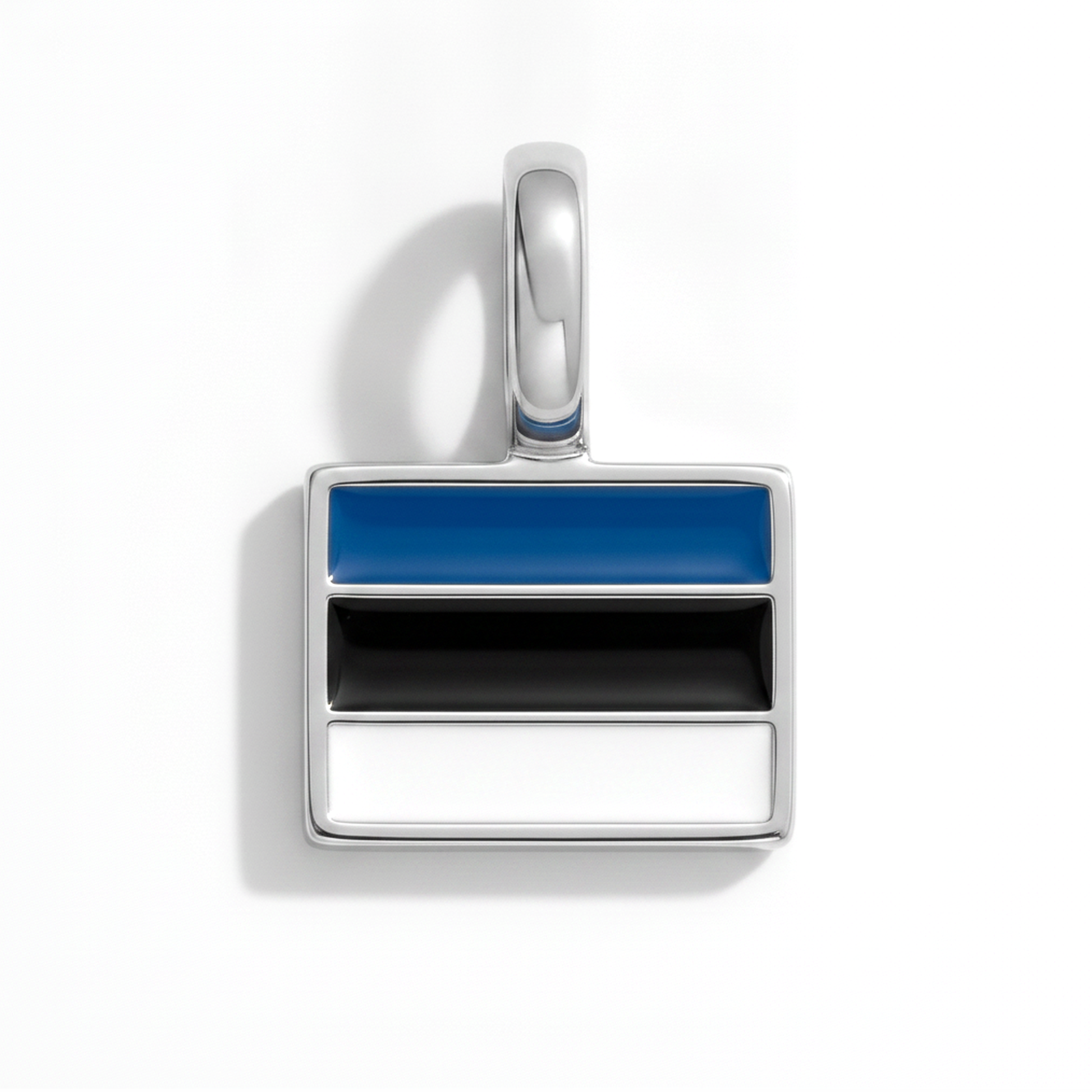 Charm estonia – square silver