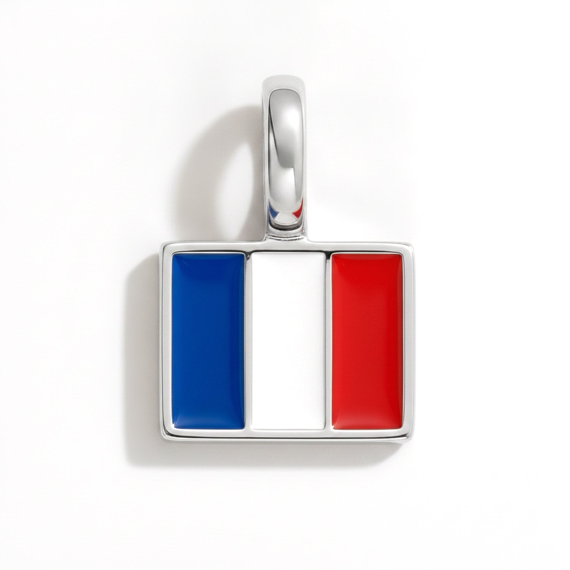Charm france – square silver