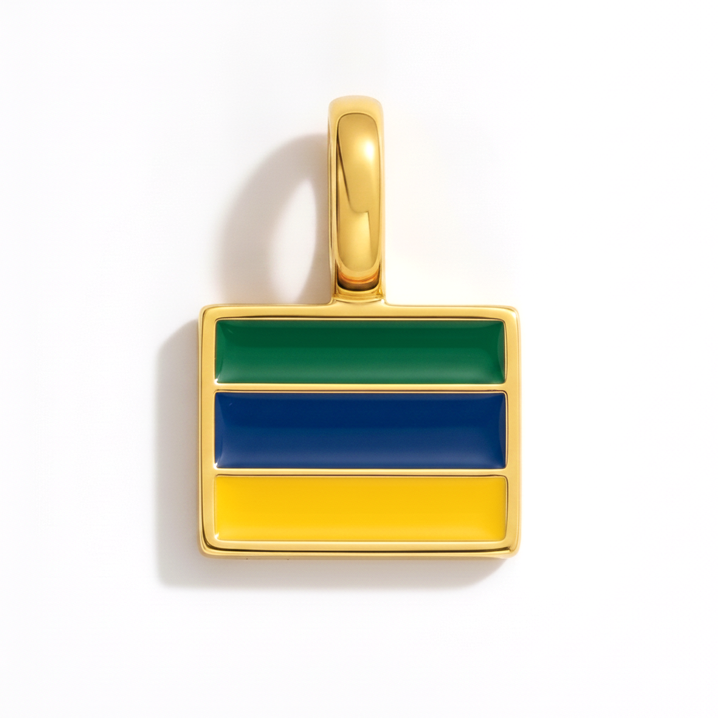 Charm gabon – square gold