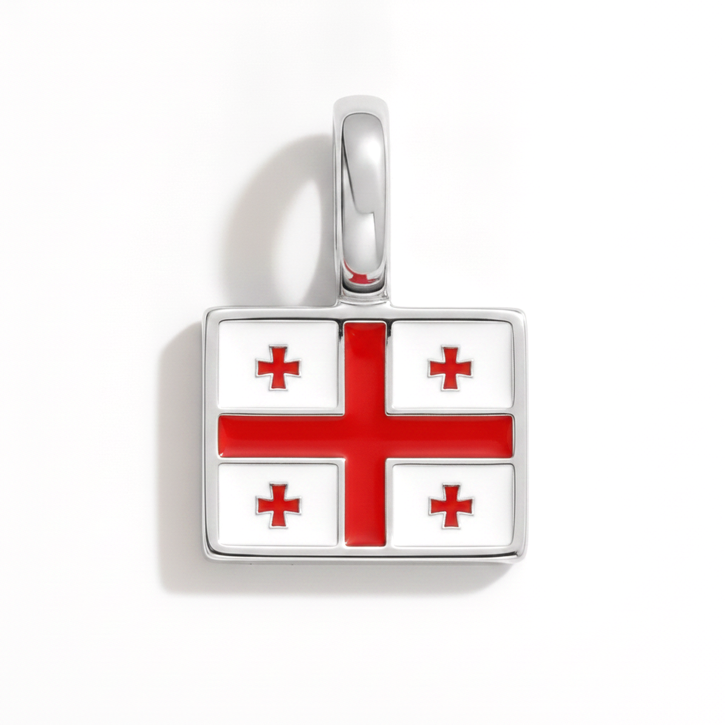 Charm georgia – square silver