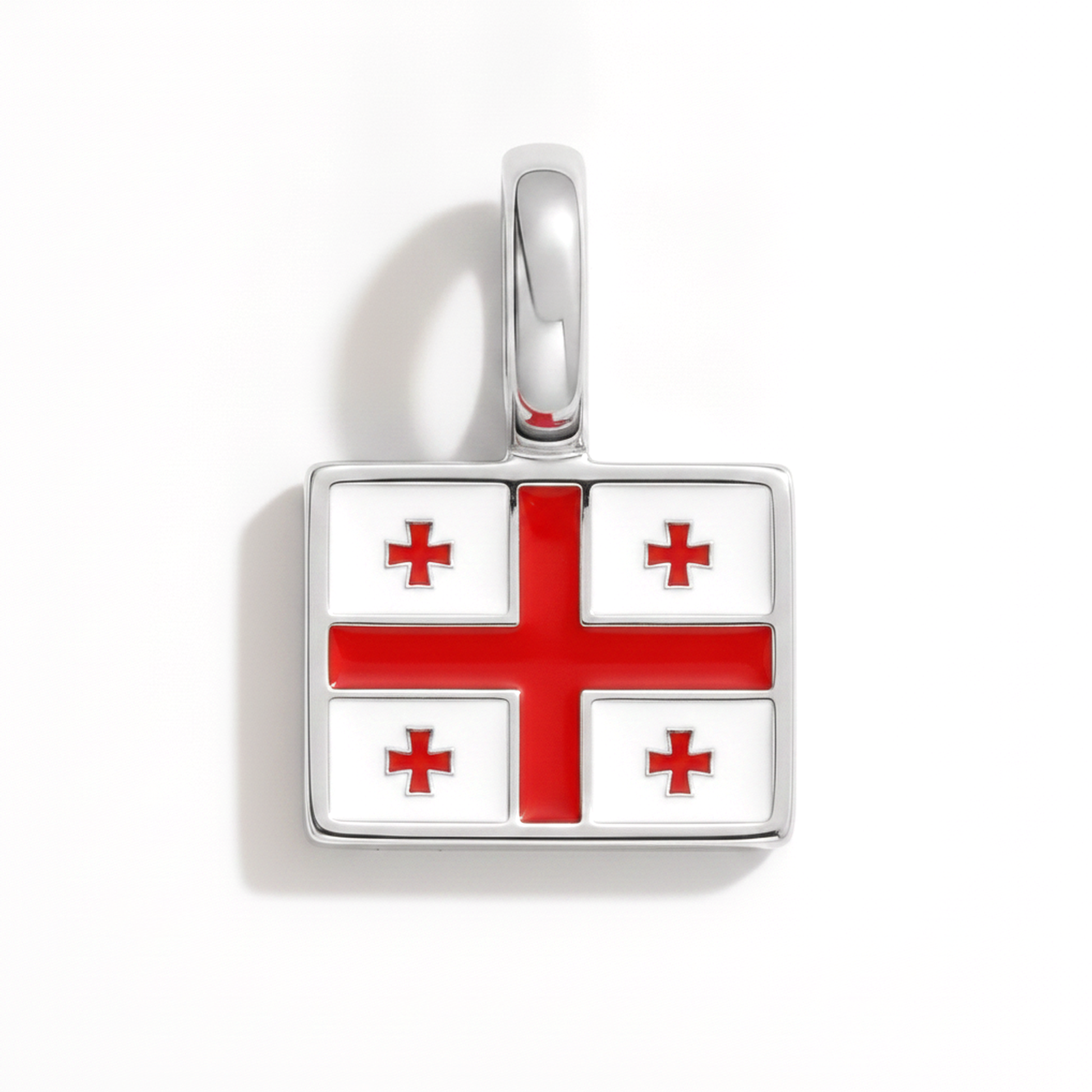 Charm georgia – square silver