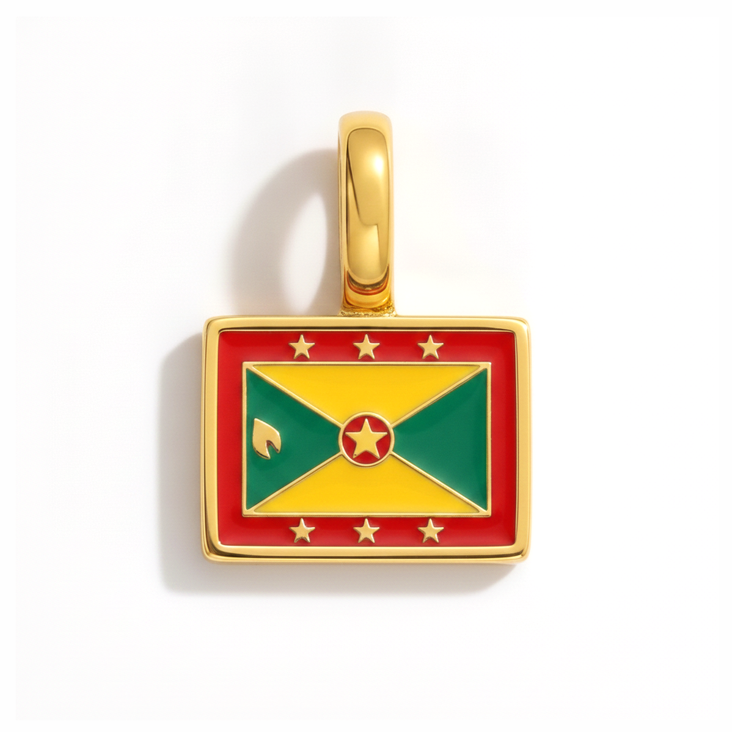 Charm grenada – square gold