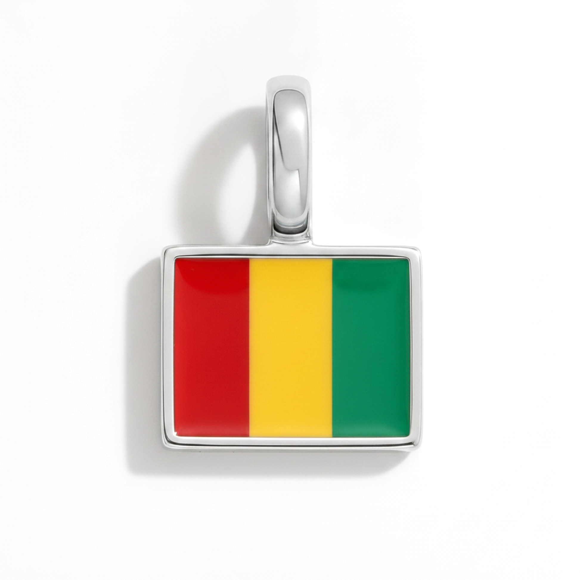 Charm guinea – square silver