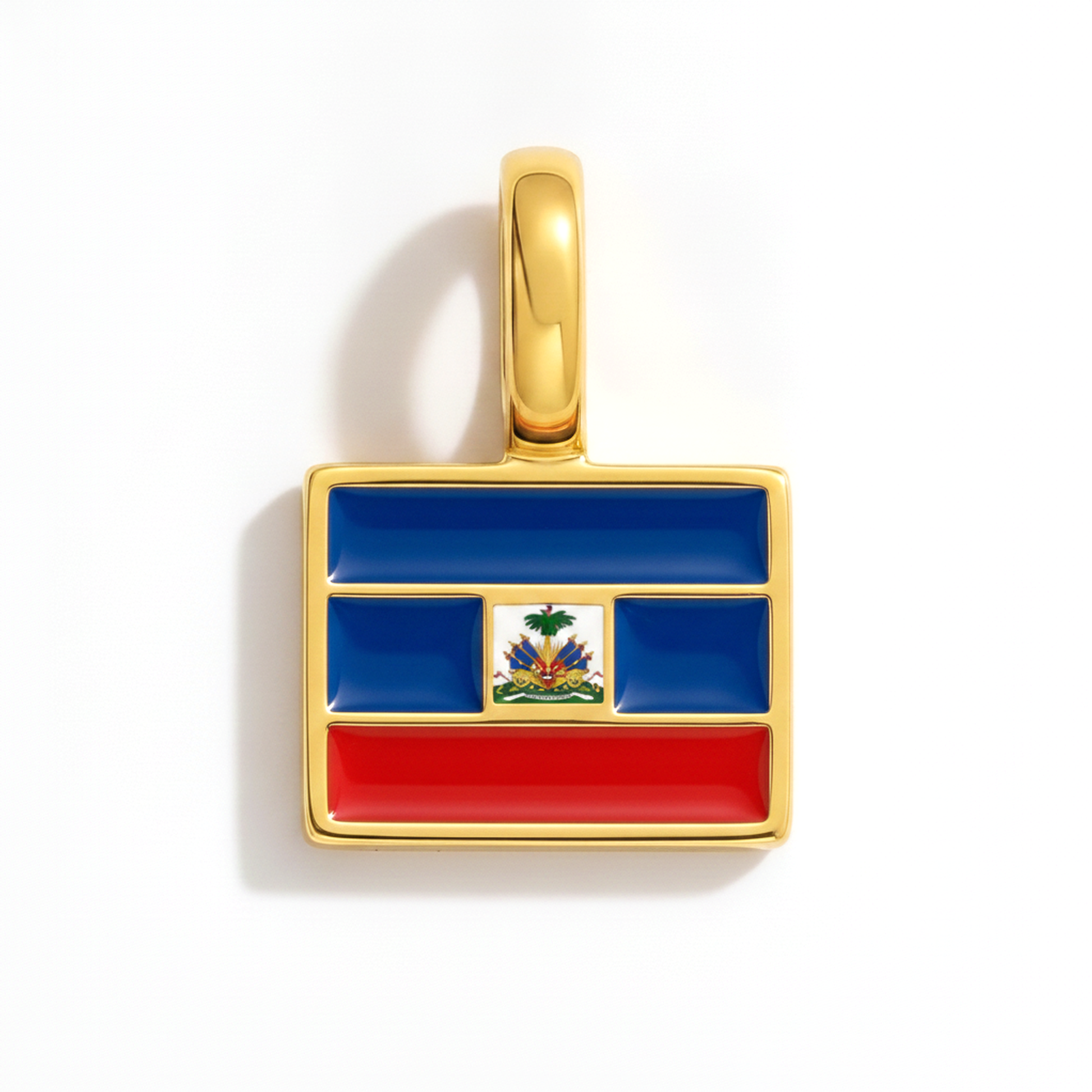Charm haiti – square gold