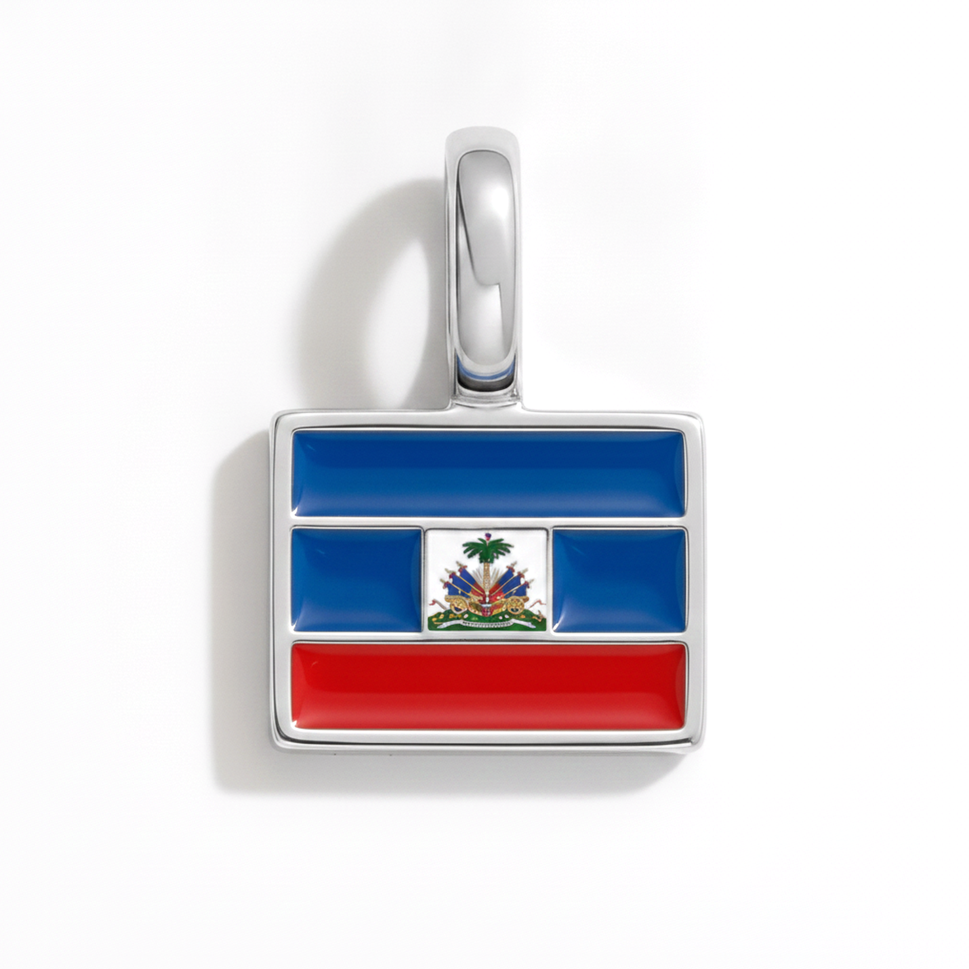 Charm haiti – square silver
