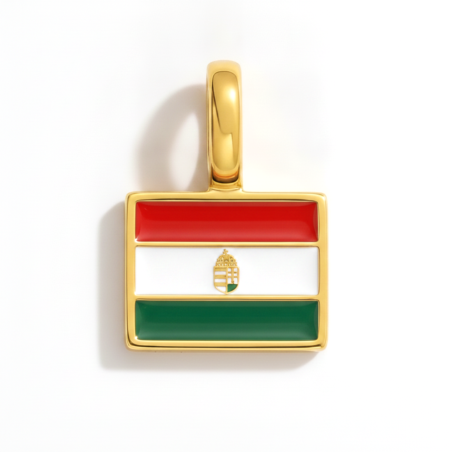 Charm hungary – square gold