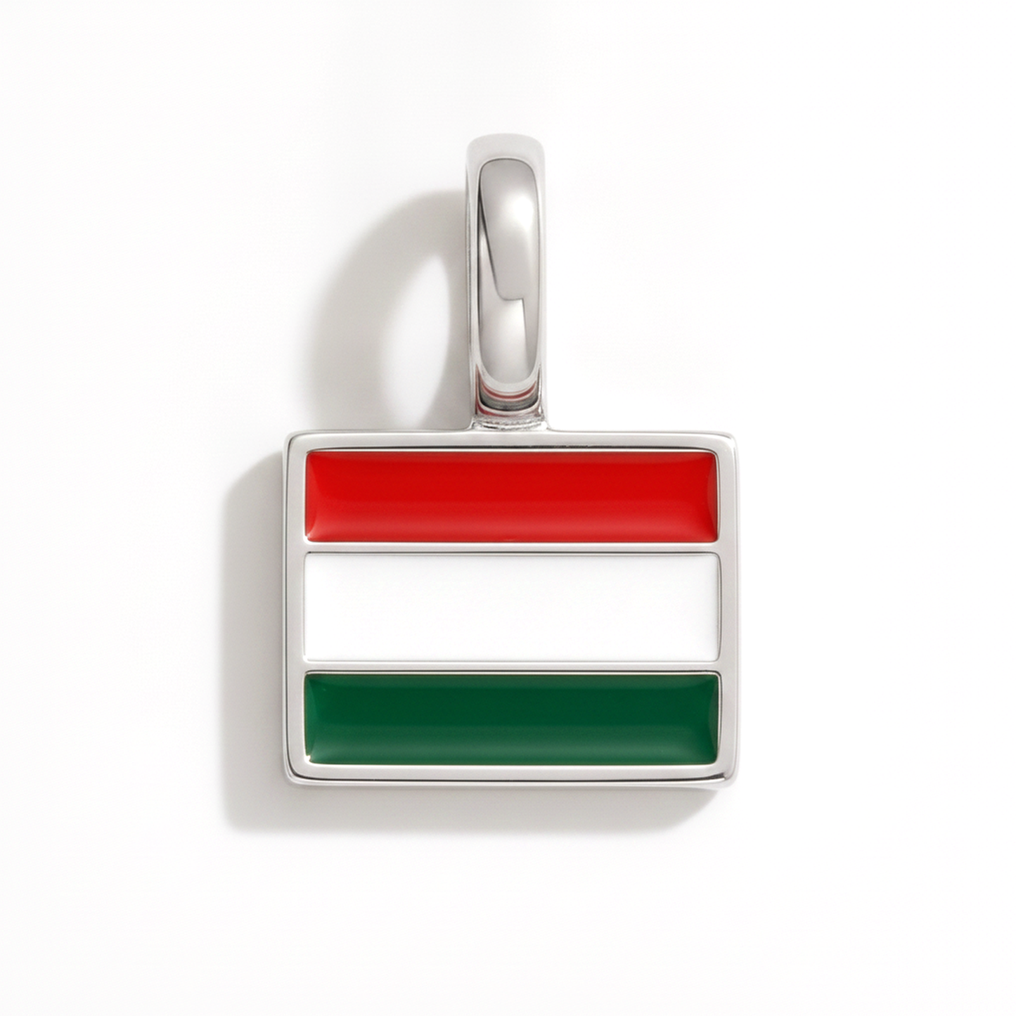 Charm hungary – square silver