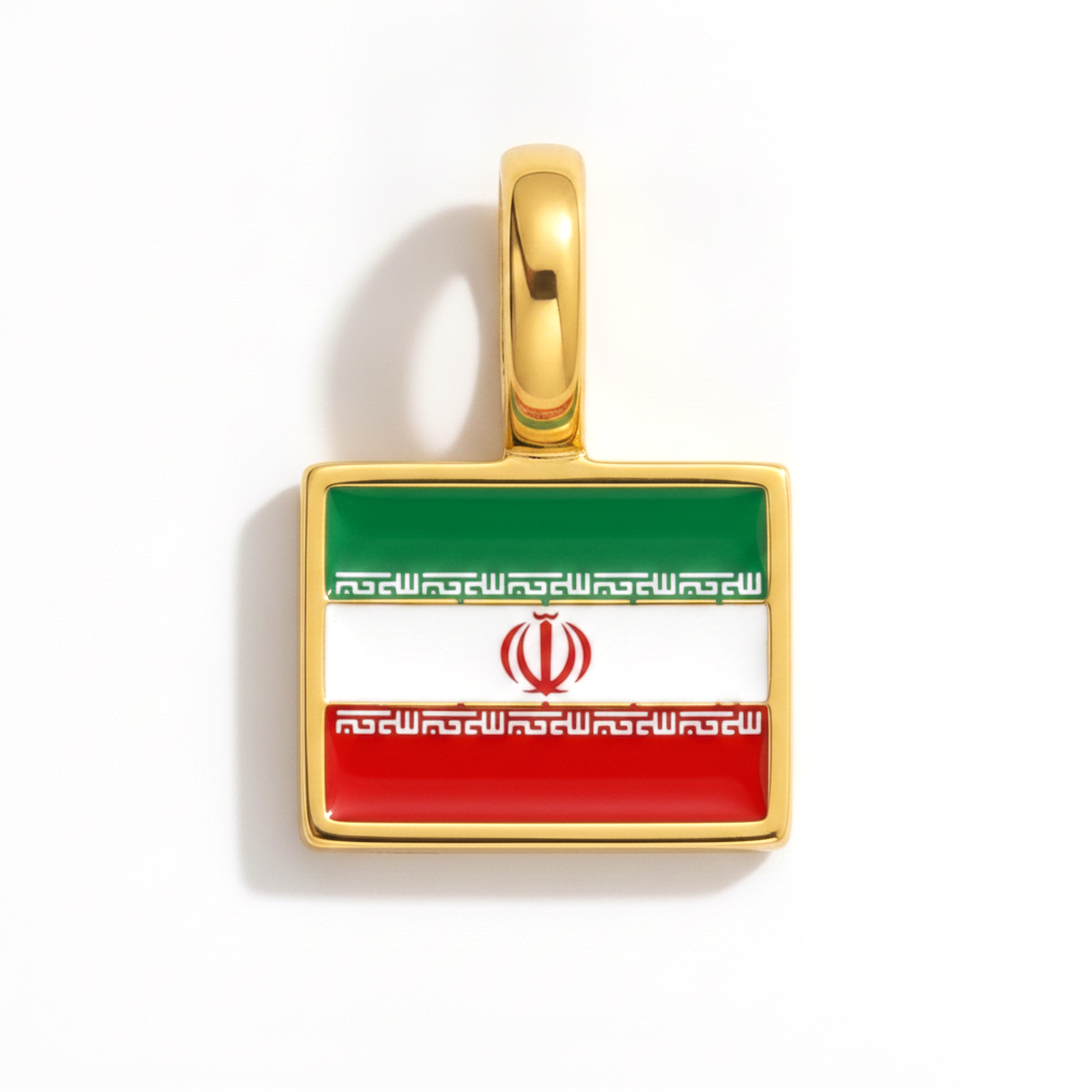 Charm iran – square gold