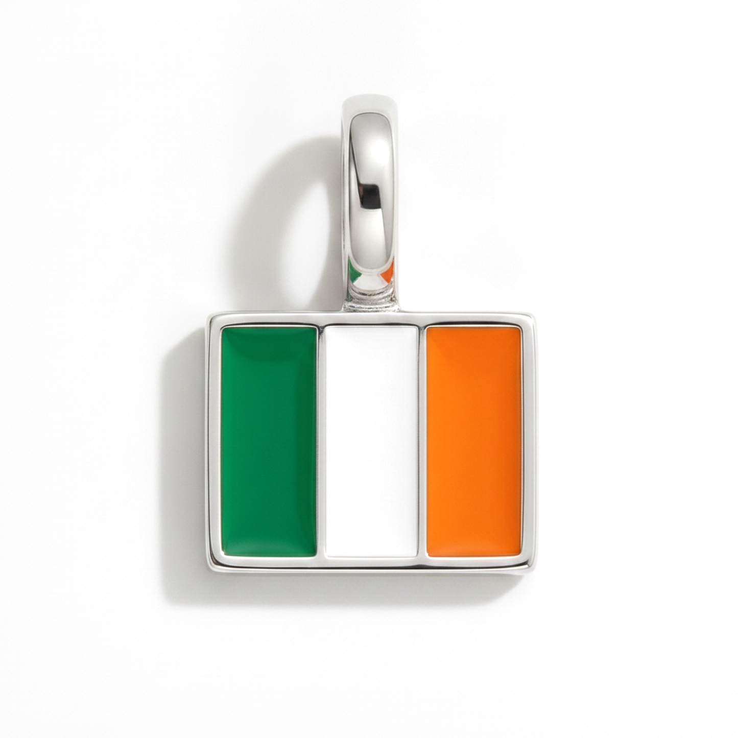 Charm ireland – square silver