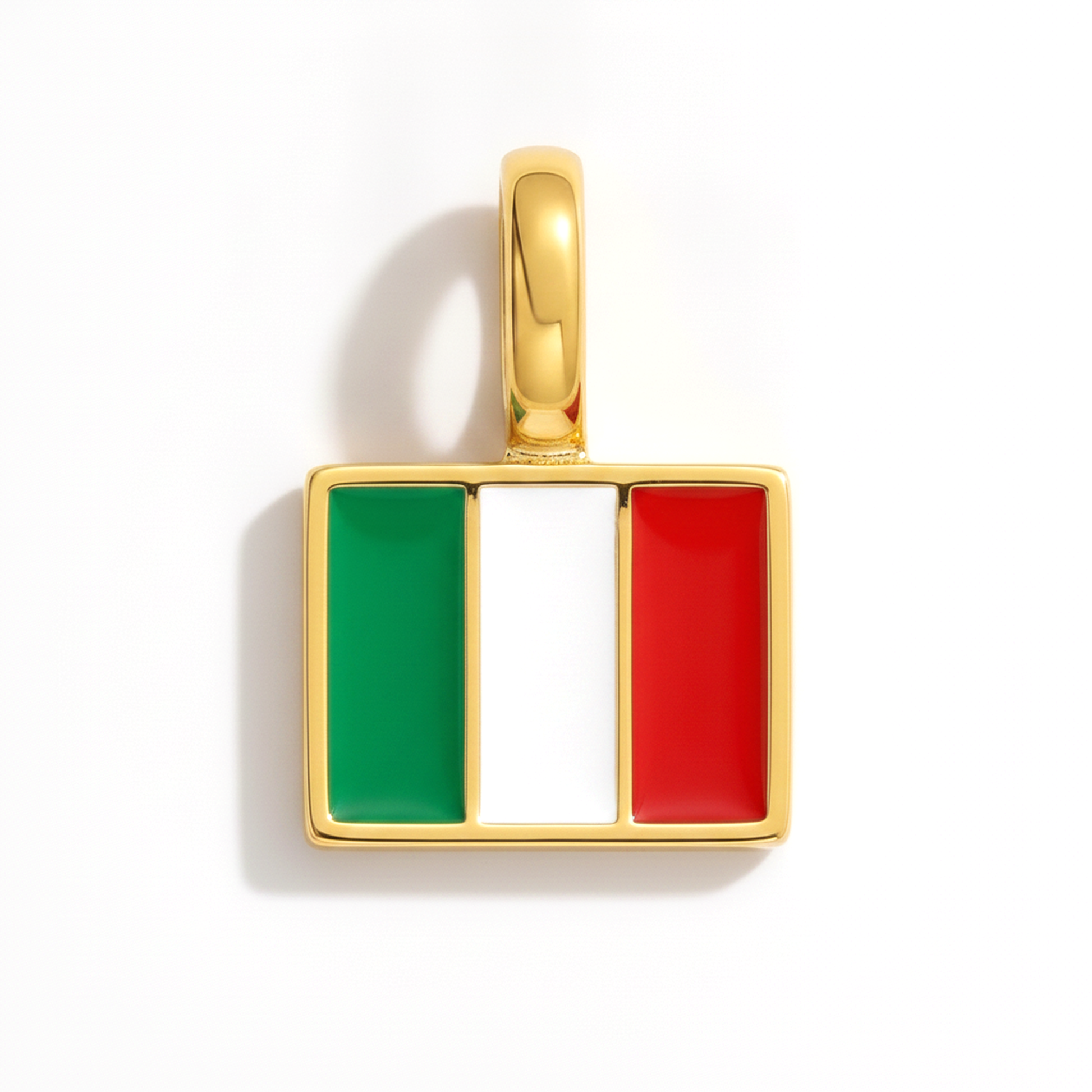 Charm italy – square gold