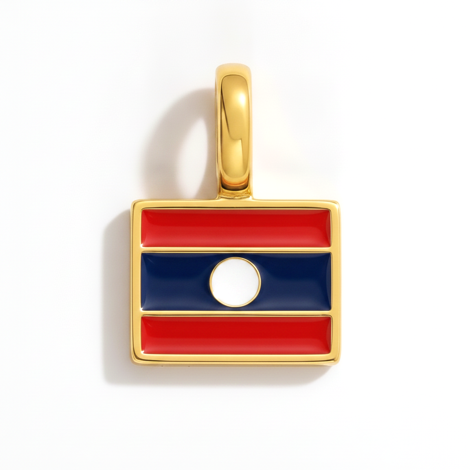 Charm laos – square gold