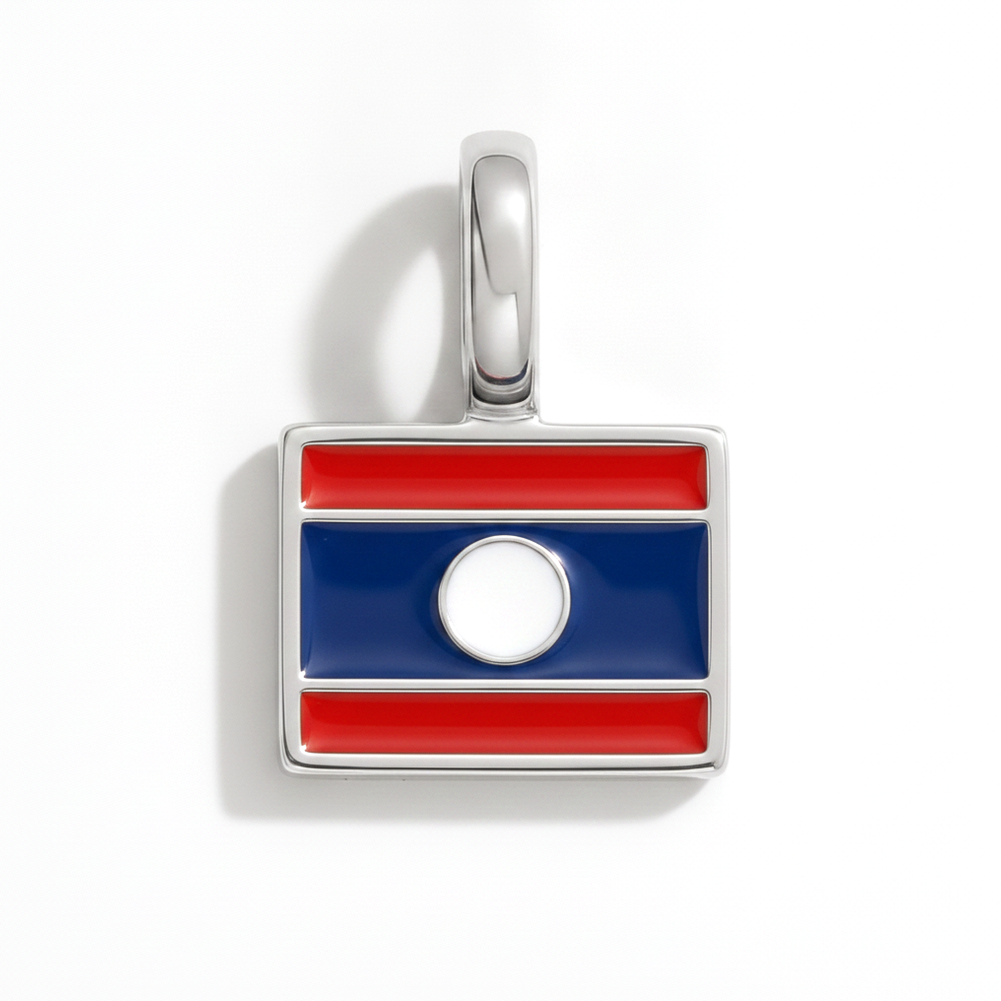 Charm laos – square silver