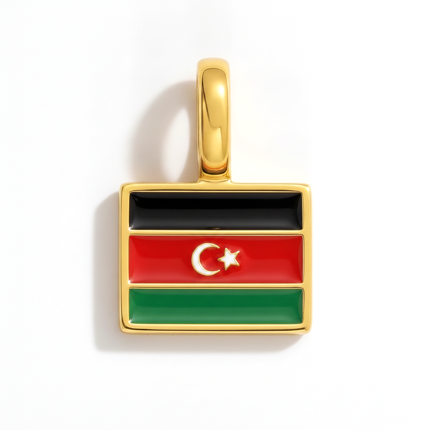 Charm libya – square gold