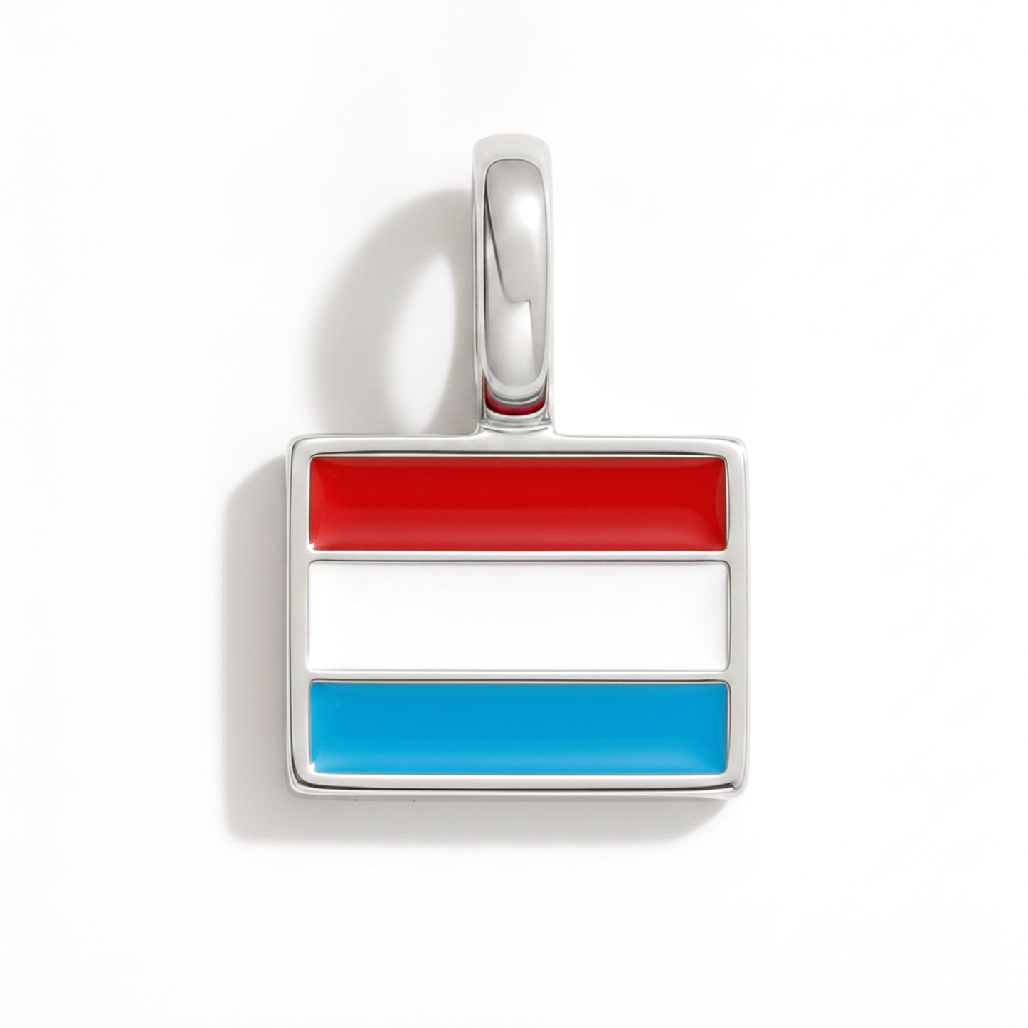 Charm luxembourg – square silver